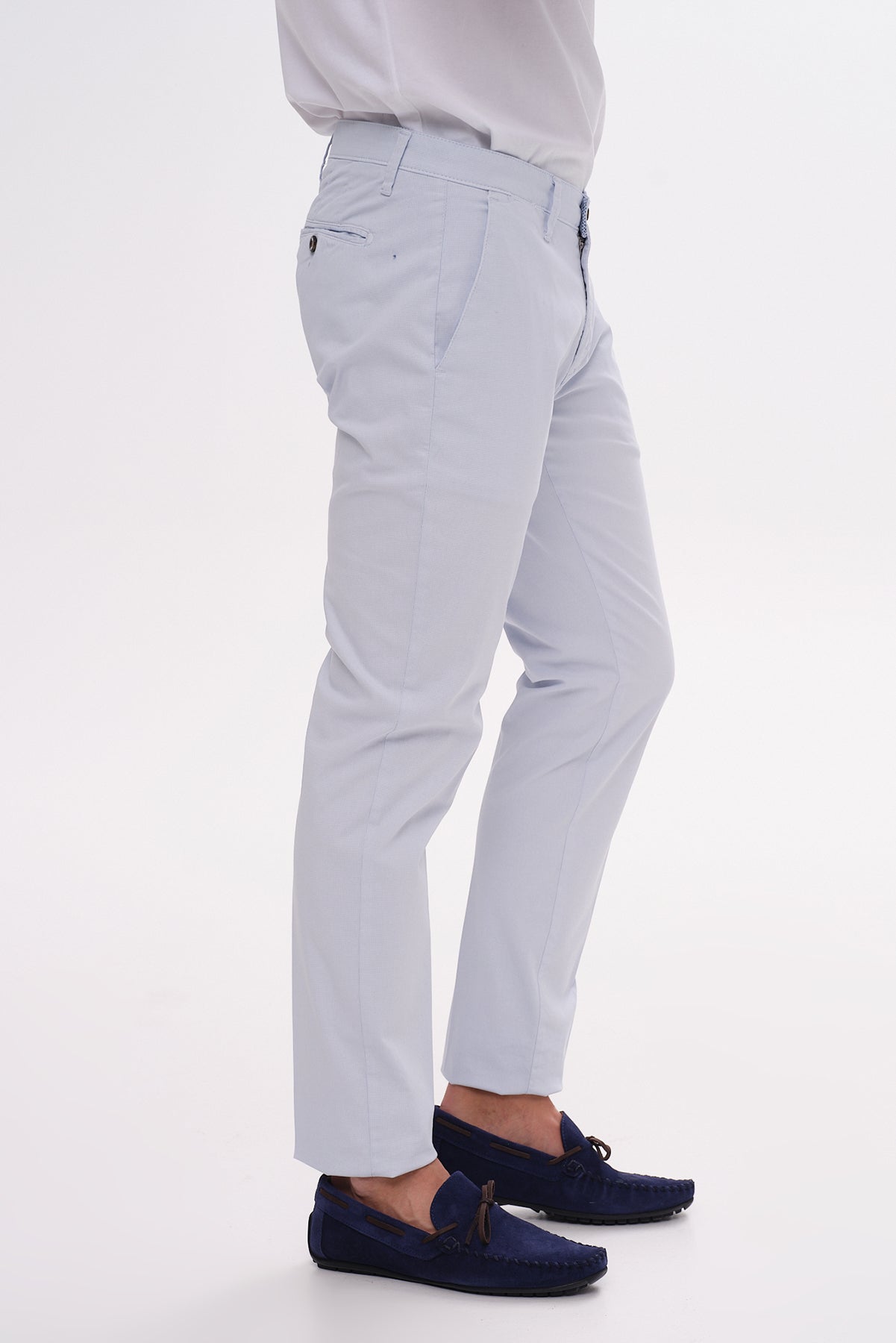 ΑΝΔΡΙΚΟ ΠΑΝΤΕΛΟΝΙ CHINOS PORTOBELLO'S ΣΕ ΣΙΕΛ ΧΡΩΜΑ SLIM FIT