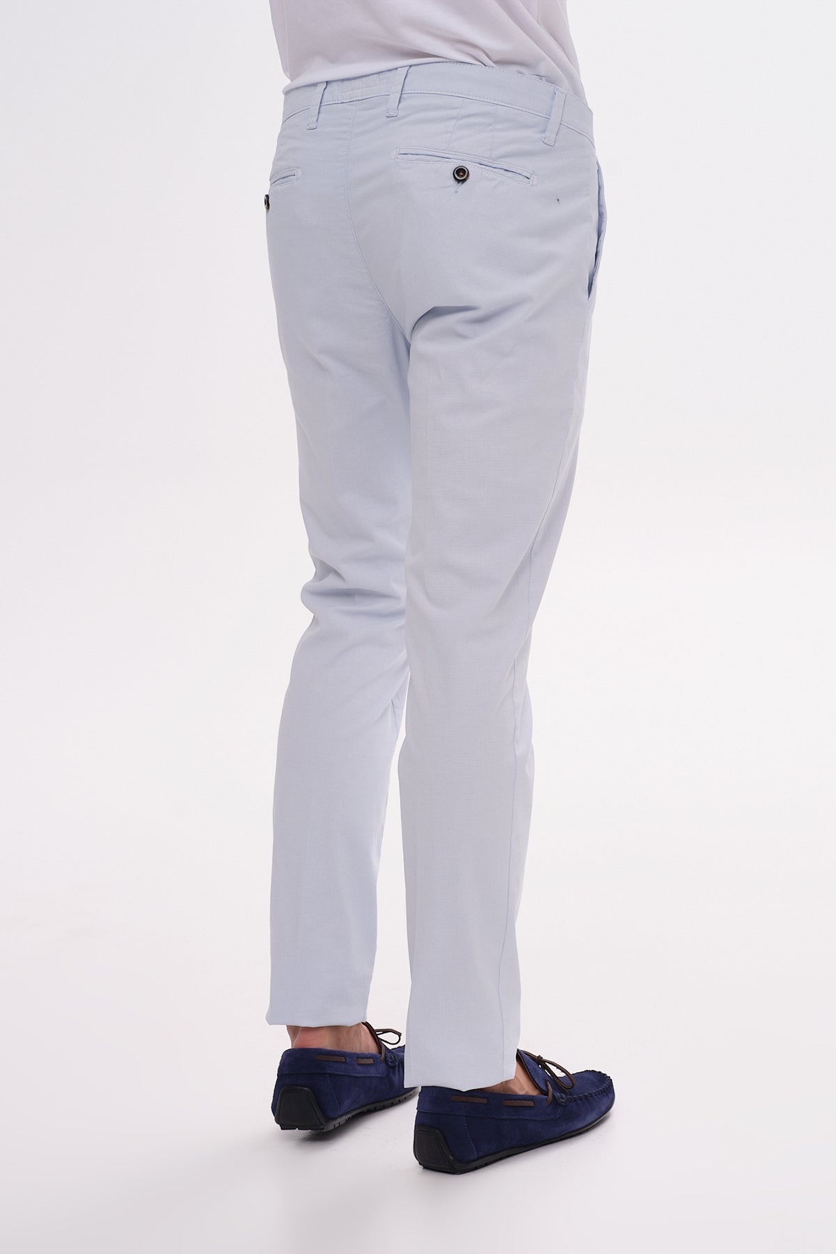 ΑΝΔΡΙΚΟ ΠΑΝΤΕΛΟΝΙ CHINOS PORTOBELLO'S ΣΕ ΣΙΕΛ ΧΡΩΜΑ SLIM FIT