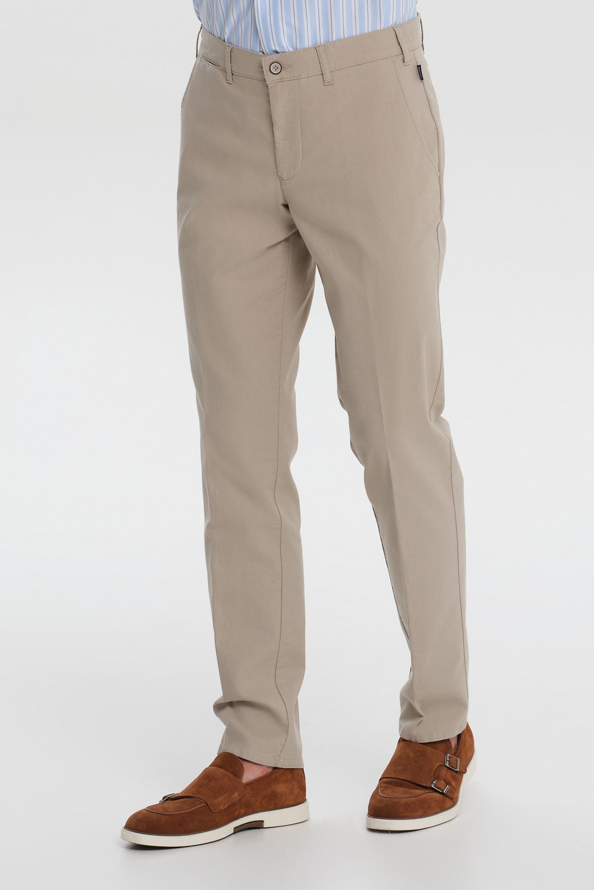 ΑΝΔΡΙΚΟ ΜΠΕΖ ΣΚΟΥΡΟ ΠΑΝΤΕΛΟΝΙ CHINOS BRUHL REGULAR FIT