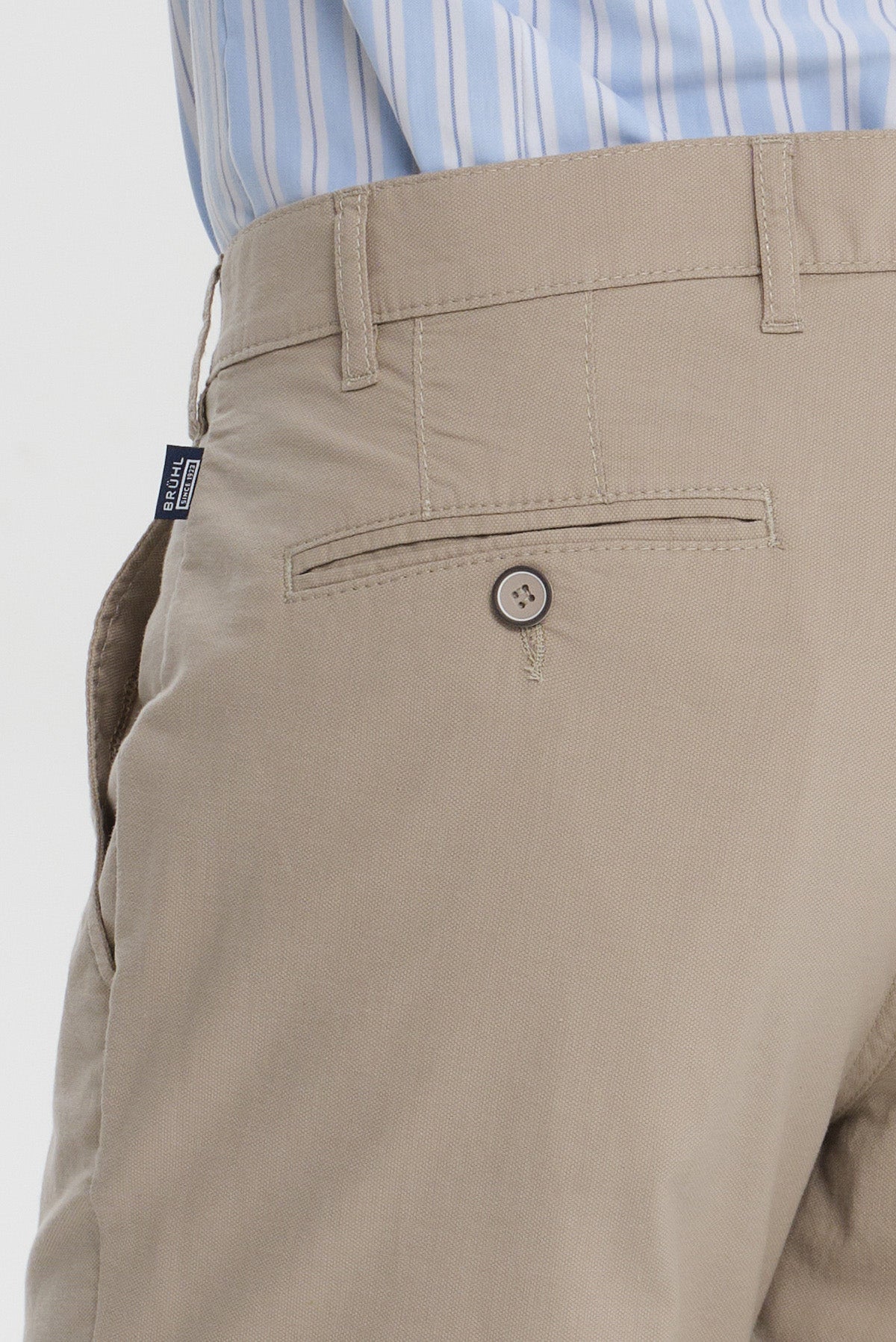 ΑΝΔΡΙΚΟ ΜΠΕΖ ΣΚΟΥΡΟ ΠΑΝΤΕΛΟΝΙ CHINOS BRUHL REGULAR FIT