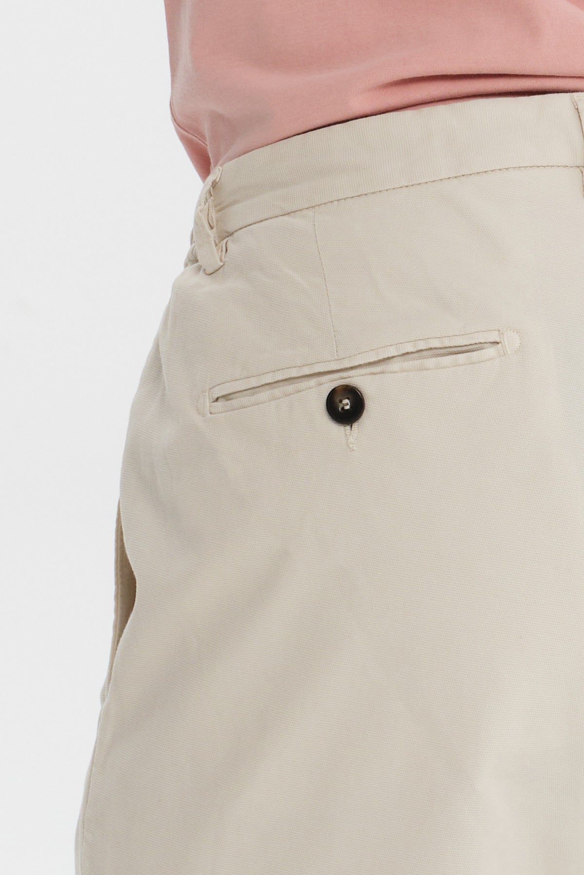 ΑΝΔΡΙΚΟ ΜΠΕΖ ΑΝΟΙΚΤΟ ΠΑΝΤΕΛΟΝΙ CHINOS SLIM FIT PORTOBELLO'S ΜΕ ΛΑΣΤΙΧΟ ΚΑΙ ΚΟΡΔΟΝΙ