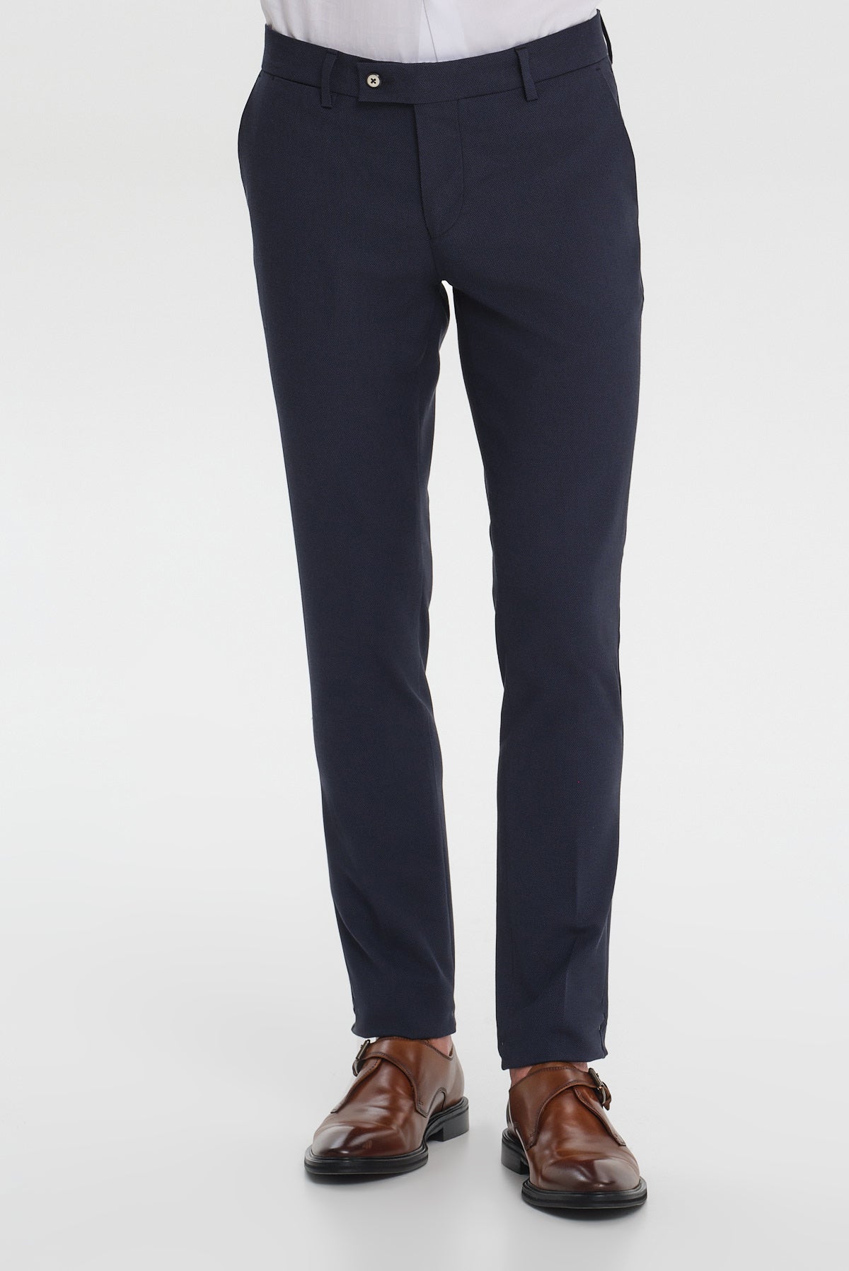 ΑΝΔΡΙΚΟ REGULAR FIT CHINOS ΠΑΝΤΕΛΟΝΙ ΜΠΛΕ ΣΚΟΥΡΟ PORTOBELLO'S