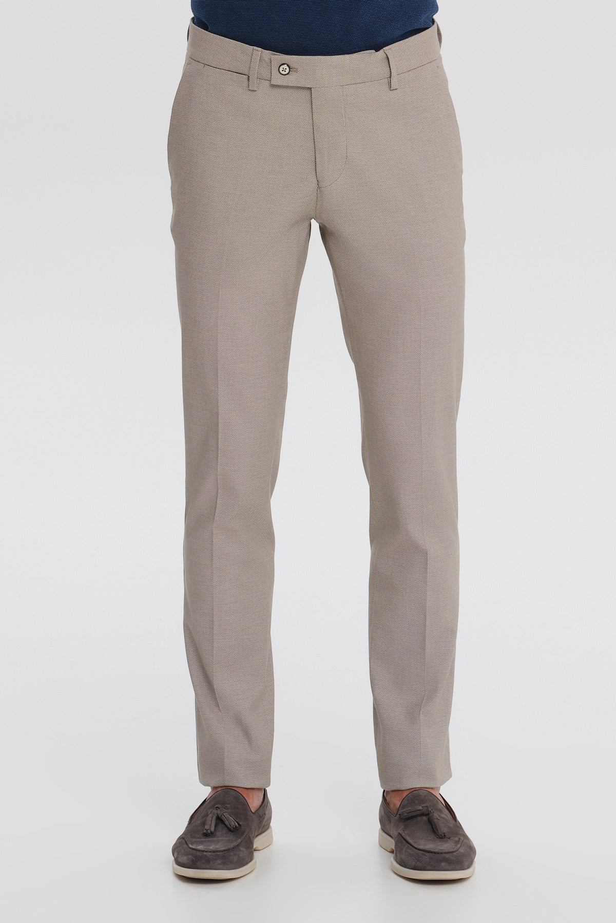 ΑΝΔΡΙΚΟ SLIM FIT CHINOS ΠΑΝΤΕΛΟΝΙ ΜΠΕΖ ΑΝΟΙΚΤΟ PORTOBELLO'S