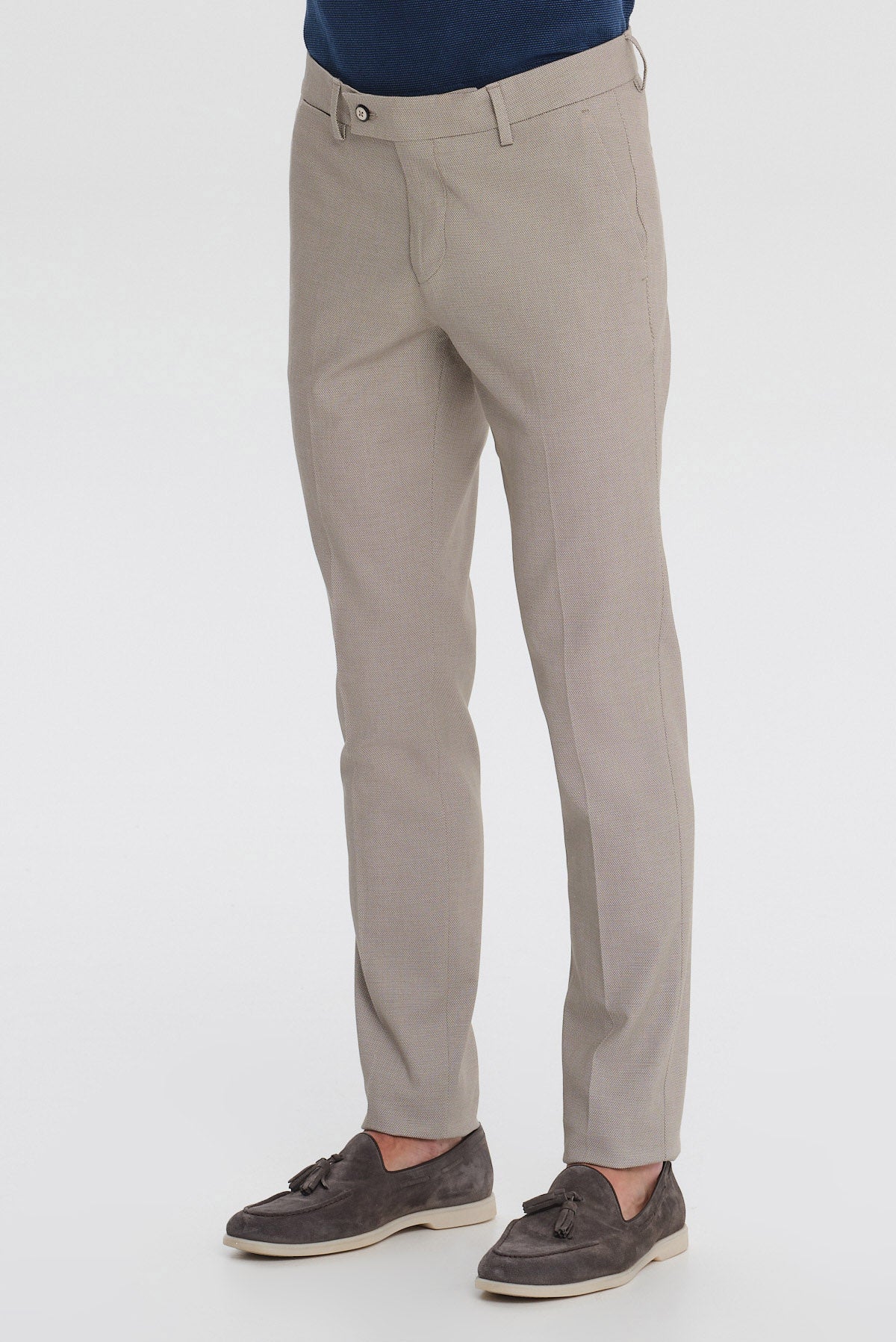 ΑΝΔΡΙΚΟ SLIM FIT CHINOS ΠΑΝΤΕΛΟΝΙ ΜΠΕΖ ΑΝΟΙΚΤΟ PORTOBELLO'S