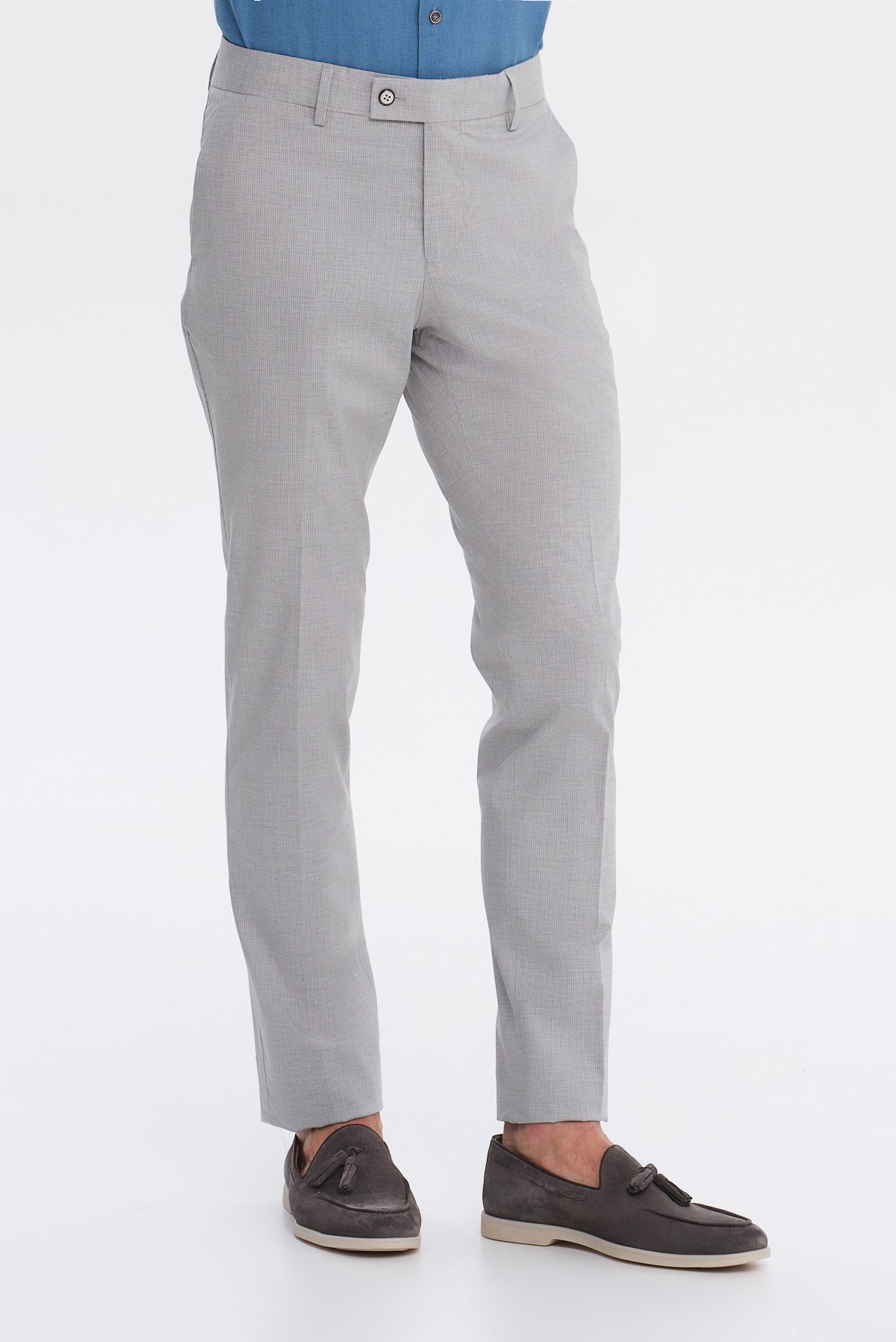 ΑΝΔΡΙΚΟ SLIM FIT CHINOS ΠΑΝΤΕΛΟΝΙ ΓΚΡΙ ΑΝΟΙΚΤΟ PORTOBELLO'S