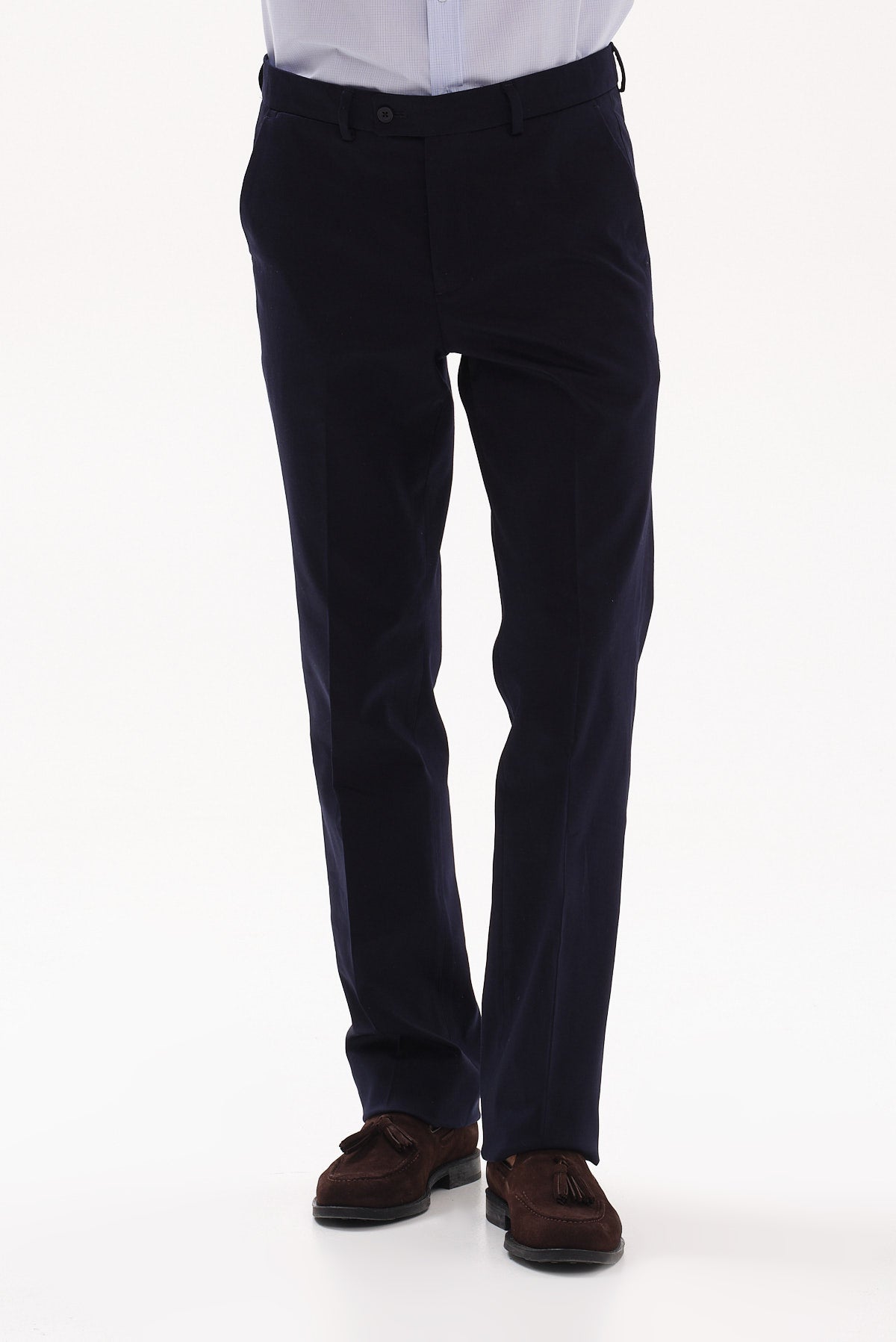 ΑΝΔΡΙΚΟ ΜΠΛΕ ΣΚΟΥΡΟ CHINOS ΠΑΝΤΕΛΟΝΙ PORTOBELLO'S ΣΕ ΚΛΑΣΙΚΗ ΓΡΑΜΜΗ