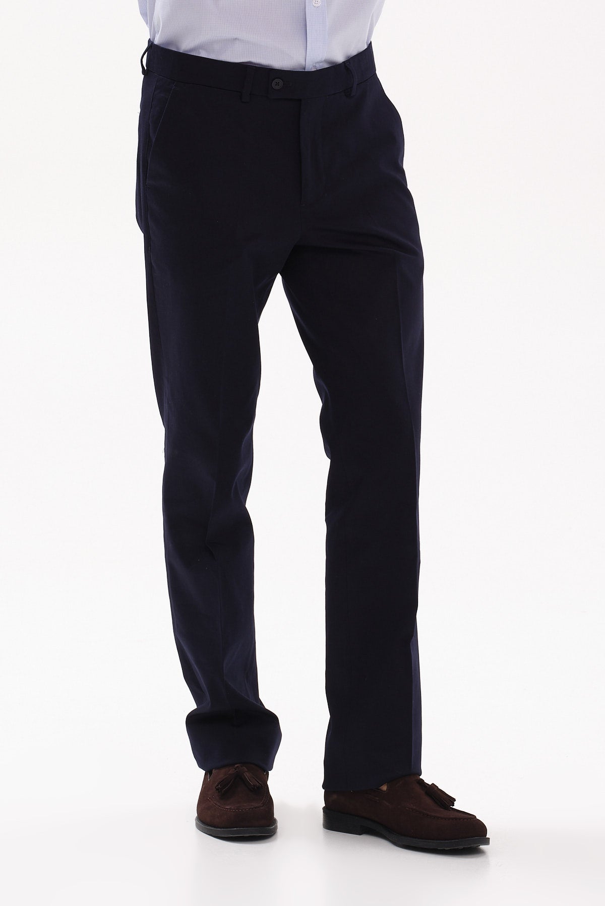 ΑΝΔΡΙΚΟ ΜΠΛΕ ΣΚΟΥΡΟ CHINOS ΠΑΝΤΕΛΟΝΙ PORTOBELLO'S ΣΕ ΚΛΑΣΙΚΗ ΓΡΑΜΜΗ