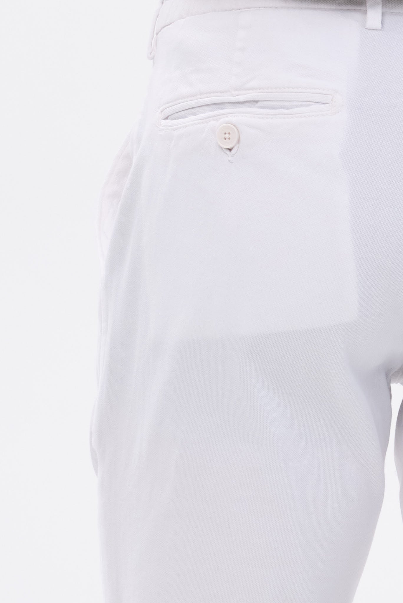 ΑΝΔΡΙΚΟ ΛΕΥΚΟ ΠΑΝΤΕΛΟΝΙ CHINO PORTOBELLO'S REGULAR FIT ΜΕ ΚΟΡΔΟΝΙ-ΛΑΣΤΙΧΟ