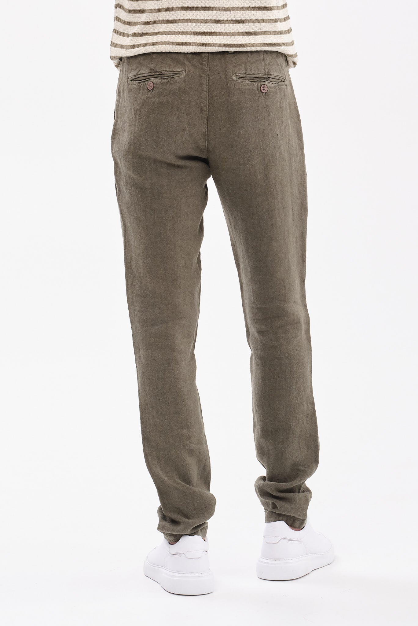 ΑΝΔΡΙΚΟ ΛΑΔΙ ΛΙΝΟ ΠΑΝΤΕΛΟΝΙ CHINO PORTOBELLO'S REGULAR FIT ΜΕ ΚΟΡΔΟΝΙ-ΛΑΣΤΙΧΟ