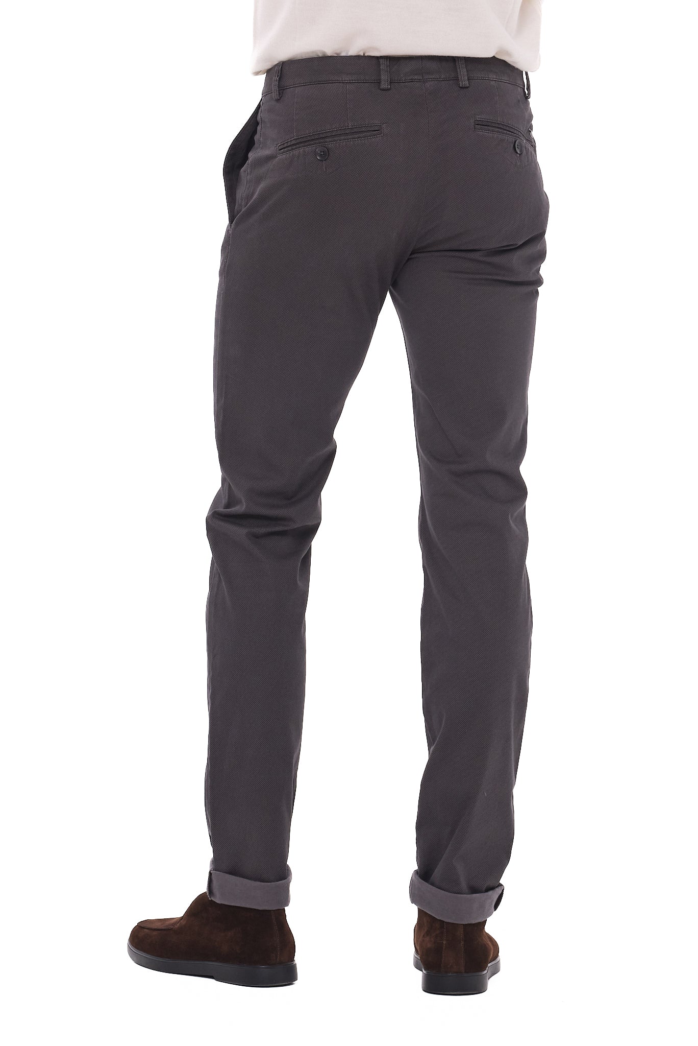 ΑΝΔΡΙΚΟ ΣΚΟΥΡΟ ΓΚΡΙ CHINOS ΠΑΝΤΕΛΟΝΙ BUGATTI REGULAR FIT