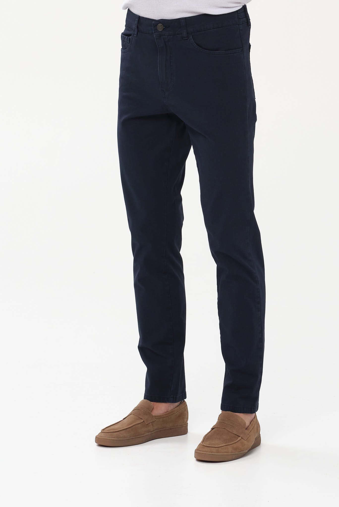 ΑΝΔΡΙΚΟ ΜΠΛΕ ΣΚΟΥΡΟ ΠΑΝΤΕΛΟΝΙ CHINOS PORTOBELLO΄S ME ΛΑΣΤΙΧΟ REGULAR FIT