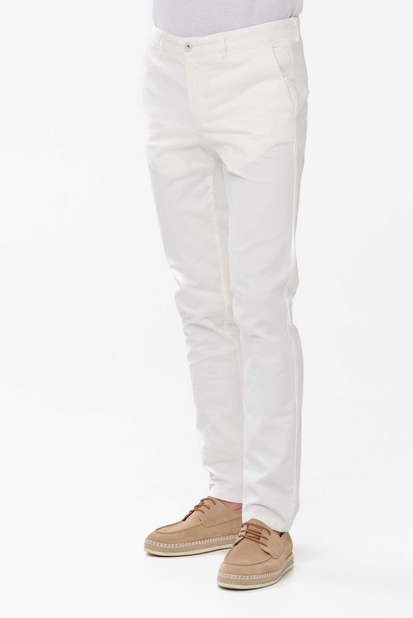 ΑΝΔΡΙΚΟ ΛΕΥΚΟ CHINOS ΠΑΝΤΕΛΟΝΙ PORTOBELLO'S REGULAR FIT