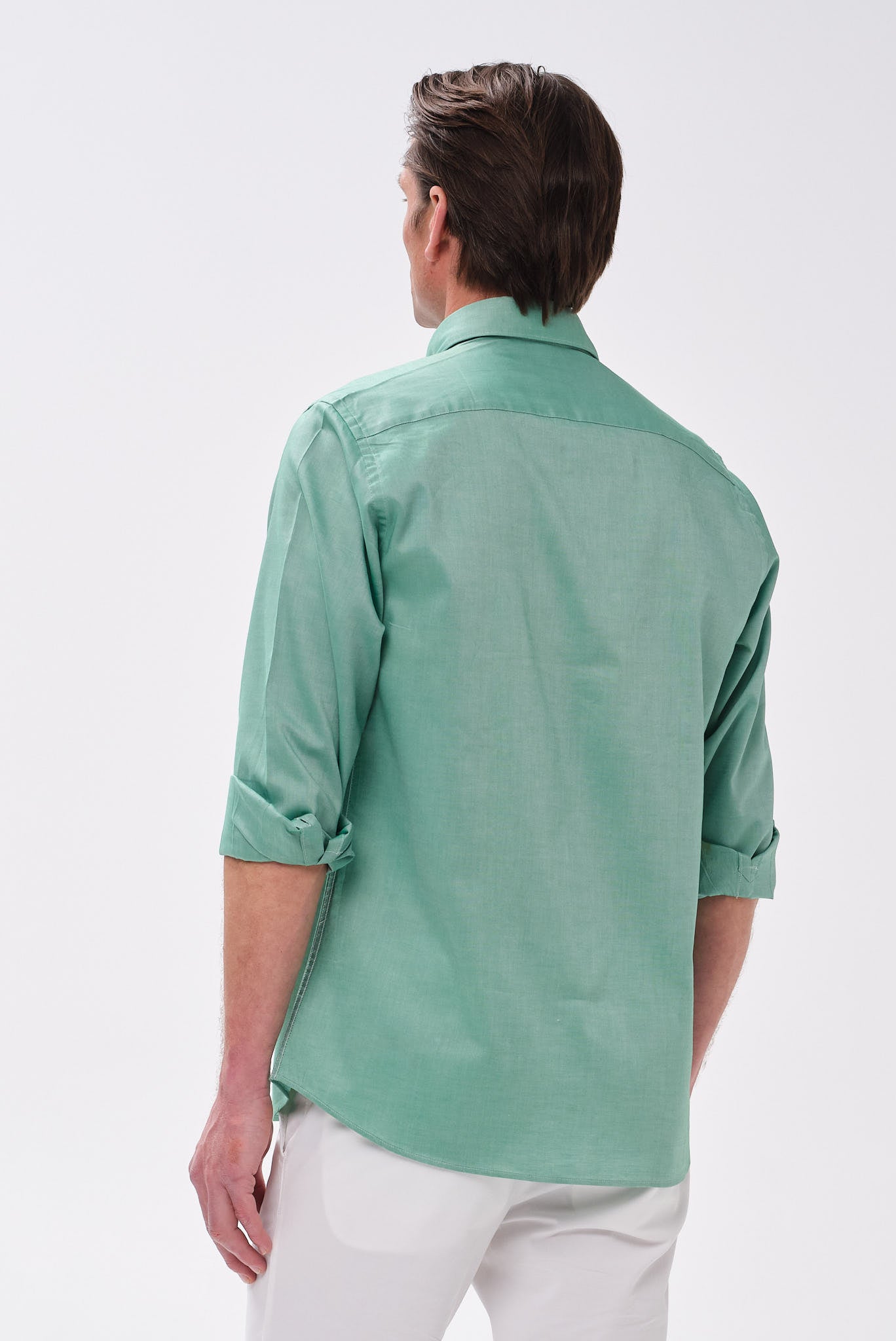 ΑΝΔΡΙΚΟ ΠΡΑΣΙΝΟ ΠΟΥΚΑΜΙΣΟ PORTOBELLO'S ΜΕ BUTTON DOWN ΓΙΑΚΑ REGULAR FIT