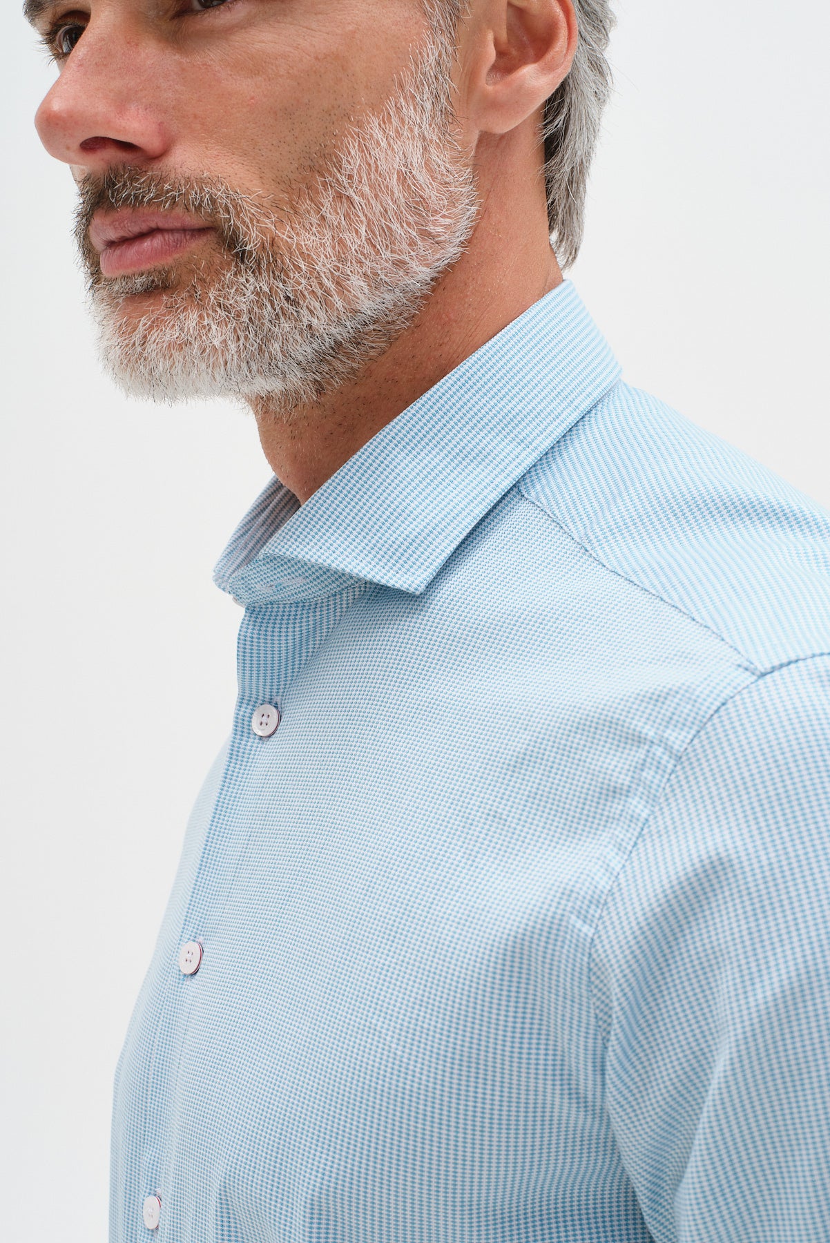 ΑΝΔΡΙΚΟ ΠΟΥΚΑΜΙΣΟ PORTOBELLO'S ΣΕ AQUA ΑΠΟΧΡΩΣΗ ΜΕ REX ΓΙΑΚΑ