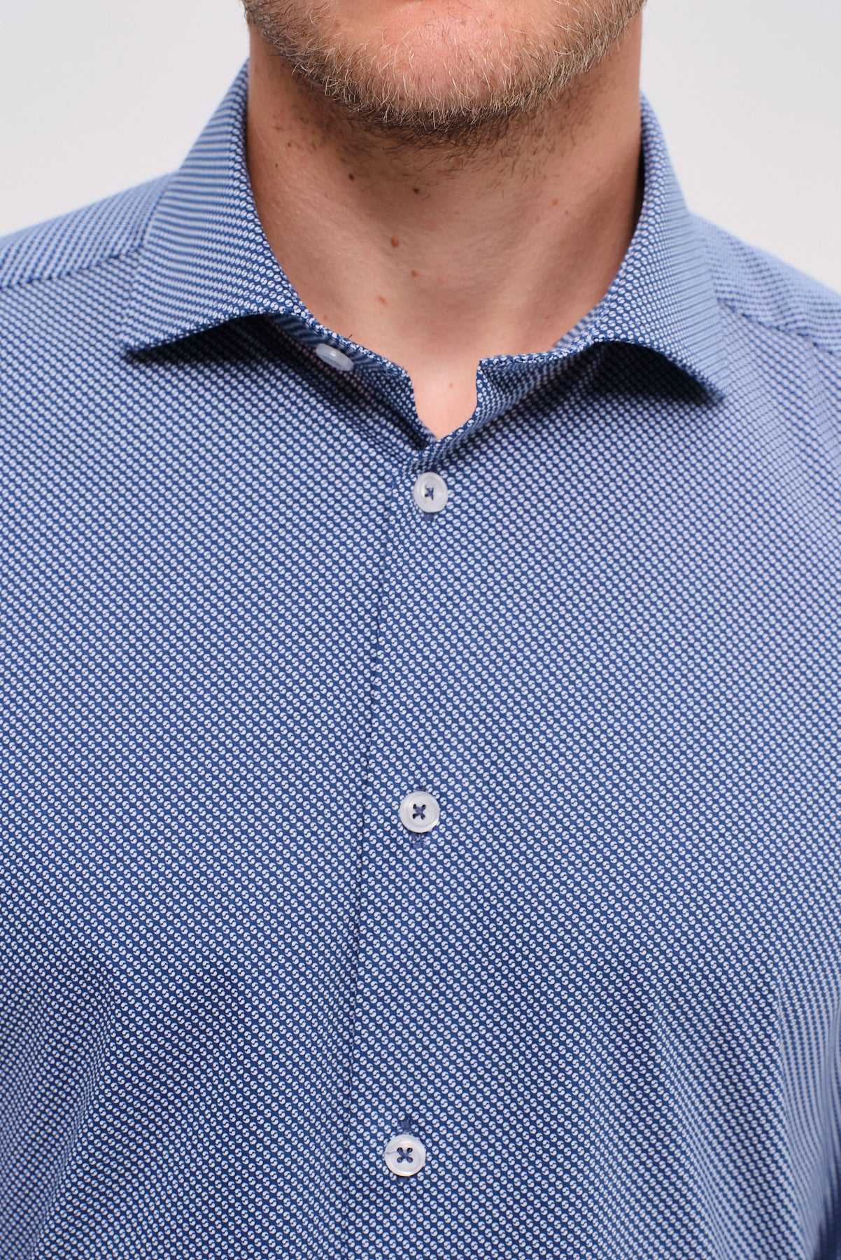 ΑΝΔΡΙΚΟ ΡΑΦ ΠΟΥΚΑΜΙΣΟ JERSEY PORTOBELLO'S ΜΕ ΜΙΚΡΟΣΧΕΔΙΟ ΚΑΙ REX ΓΙΑΚΑ