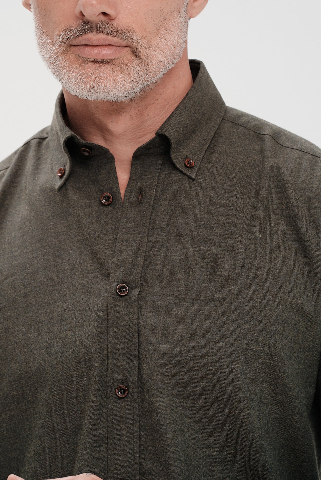 ΑΝΔΡΙΚΟ ΛΑΔΙ ΠΟΥΚΑΜΙΣΟ PORTOBELLO'S ΜΕ BUTTON DOWN ΓΙΑΚΑ ΚΑΙ ΛΕΠΤΟΜΕΡΕΙΑ ΣΤΗΝ ΠΑΤΙΛΕΤΑ