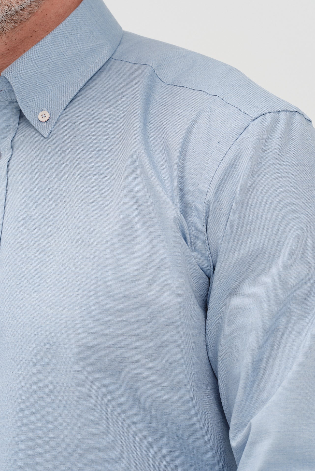 ΑΝΔΡΙΚΟ ΣΙΕΛ ΜΟΝΟΧΡΩΜΟ ΠΟΥΚΑΜΙΣΟ PORTOBELLO'S ΜΕ BUTTON DOWN ΓΙΑΚΑ REGULAR FIT