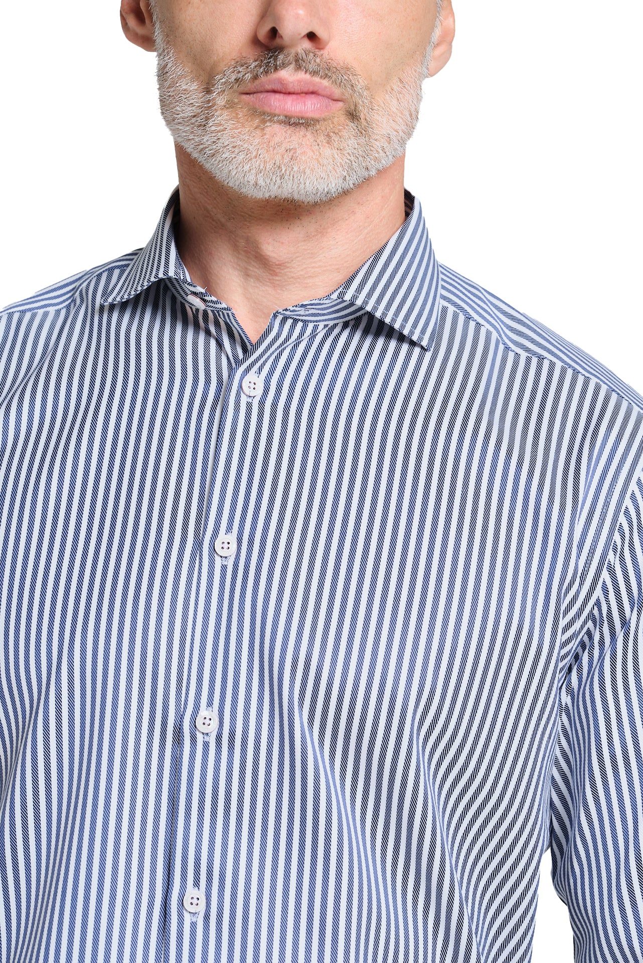 ΑΝΔΡΙΚΟ ΡΙΓΕ ΜΠΛΕ ΠΟΥΚΑΜΙΣΟ ΜΕ REX ΓΙΑΚΑ REGULAR FIT PORTOBELLO'S