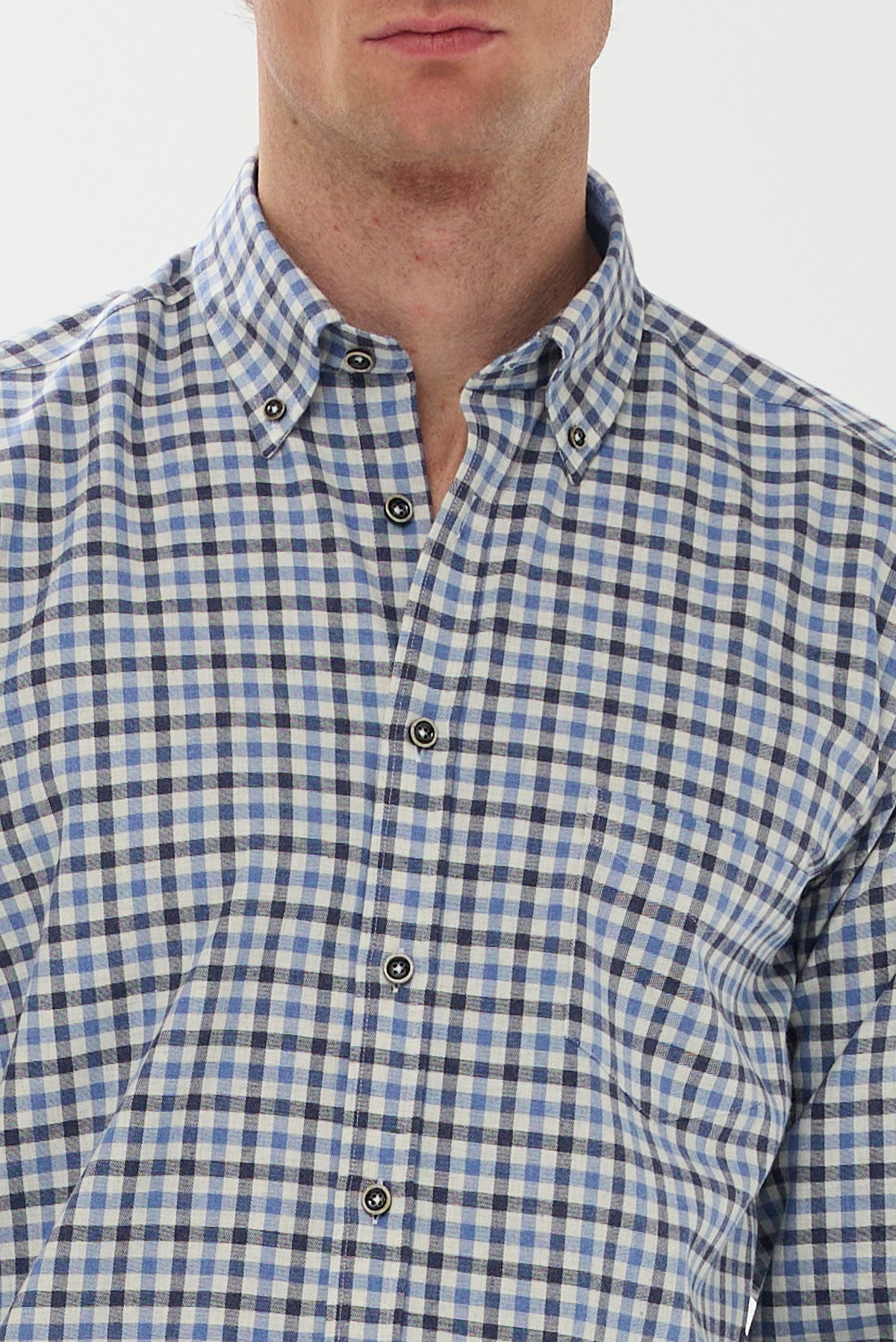 ΑΝΔΡΙΚΟ ΠΤΙ ΚΑΡΟ ΣΙΕΛ ΠΟΥΚΑΜΙΣΟ ΜΕ BUTTON DOWN ΓΙΑΚΑ REGULAR FIT PORTOBELLO'S