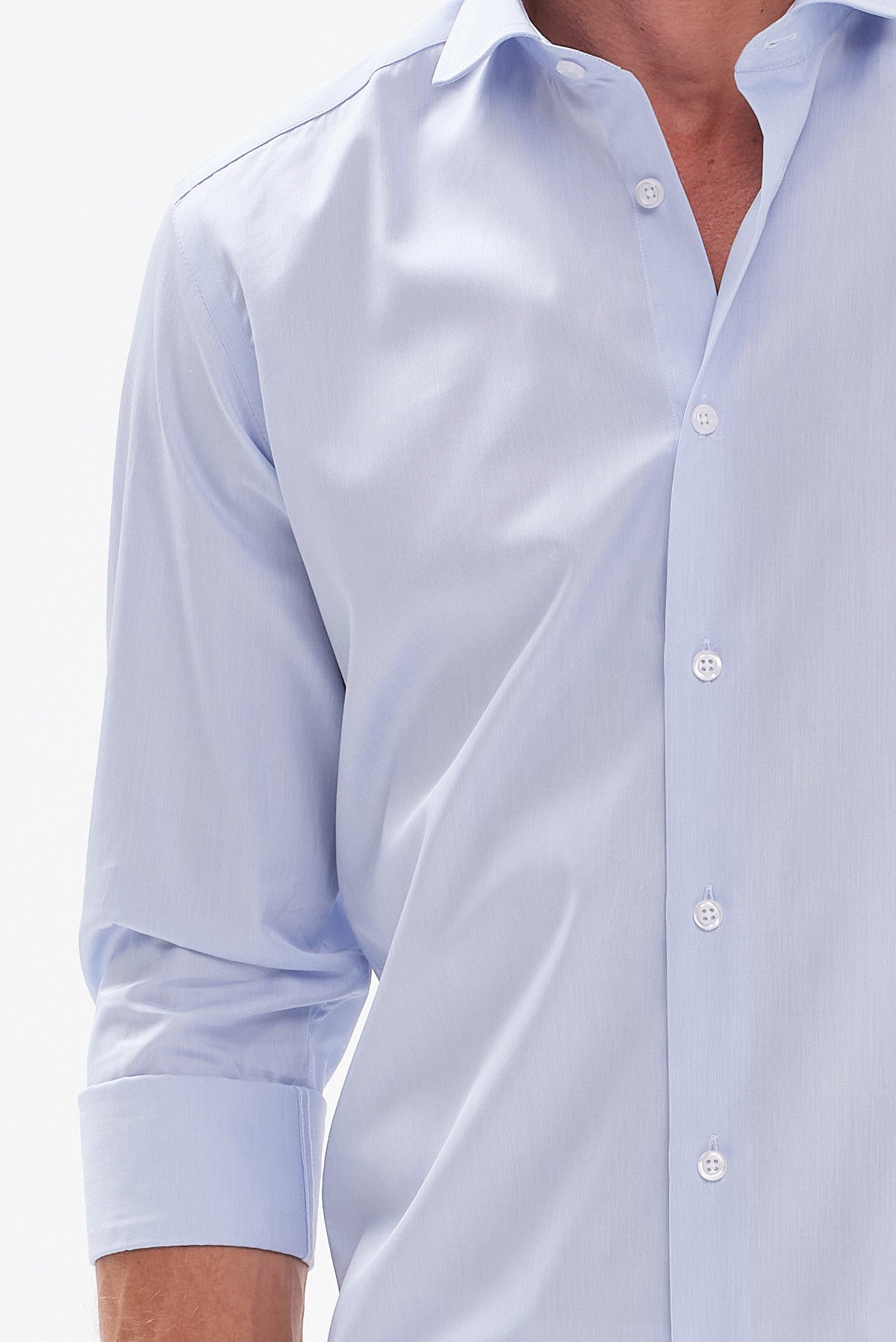 ΑΝΔΡΙΚΟ ΣΙΕΛ ΠΟΥΚΑΜΙΣΟ PORTOBELLO'S SLIM FIT ΜΕ REX ΓΙΑΚΑ