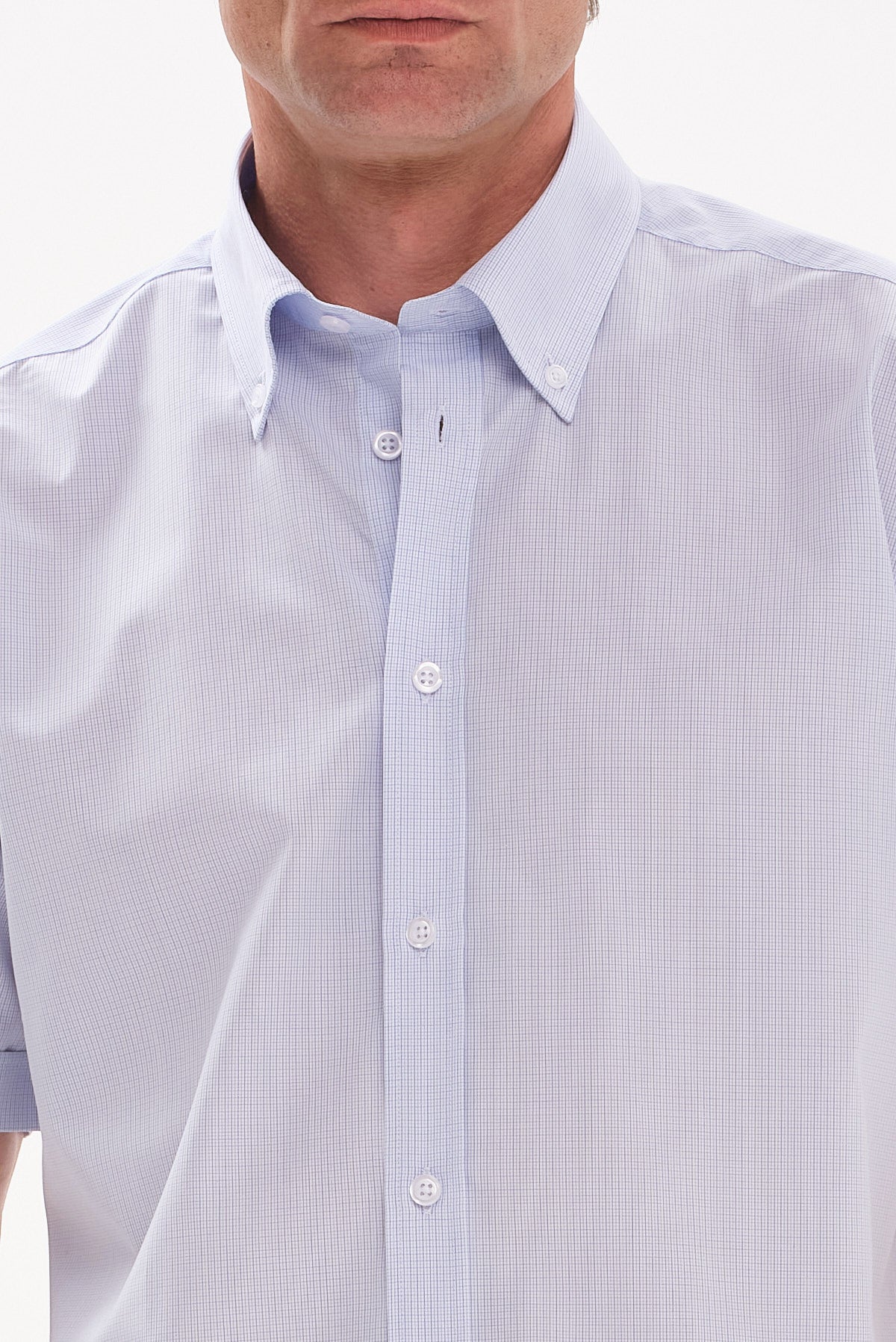 ΑΝΔΡΙΚΟ ΚΟΝΤΟΜΑΝΙΚΟ ΣΙΕΛ ΠΟΥΚΑΜΙΣΟ PORTOBELLO'S REGULAR FIT ΜΕ BUTTON DOWN ΓΙΑΚΑ