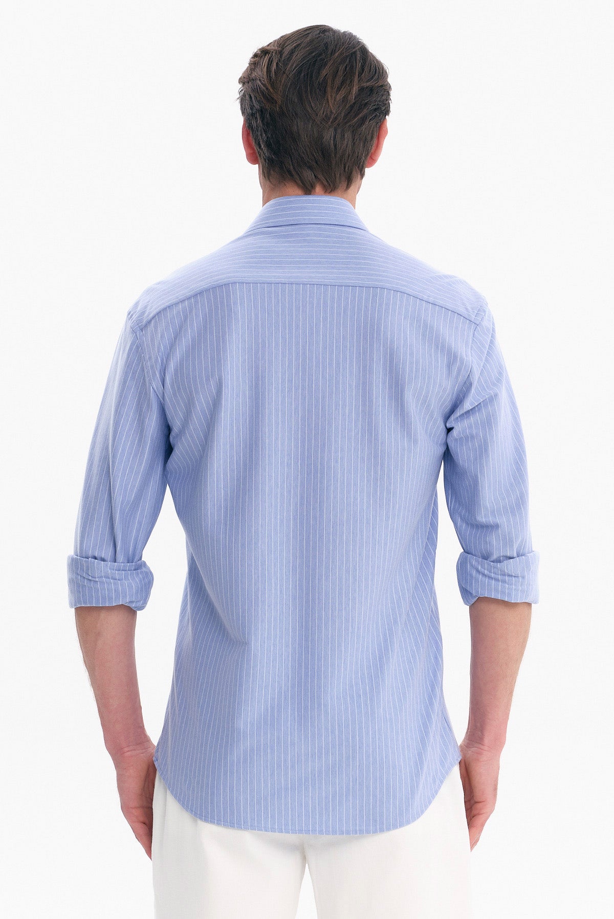 ΑΝΔΡΙΚΟ ΡΙΓΕ ΣΙΕΛ ΠΟΥΚΑΜΙΣΟ REGULAR FIT PORTOBELLO'S ΜΕ REX ΓΙΑΚΑ