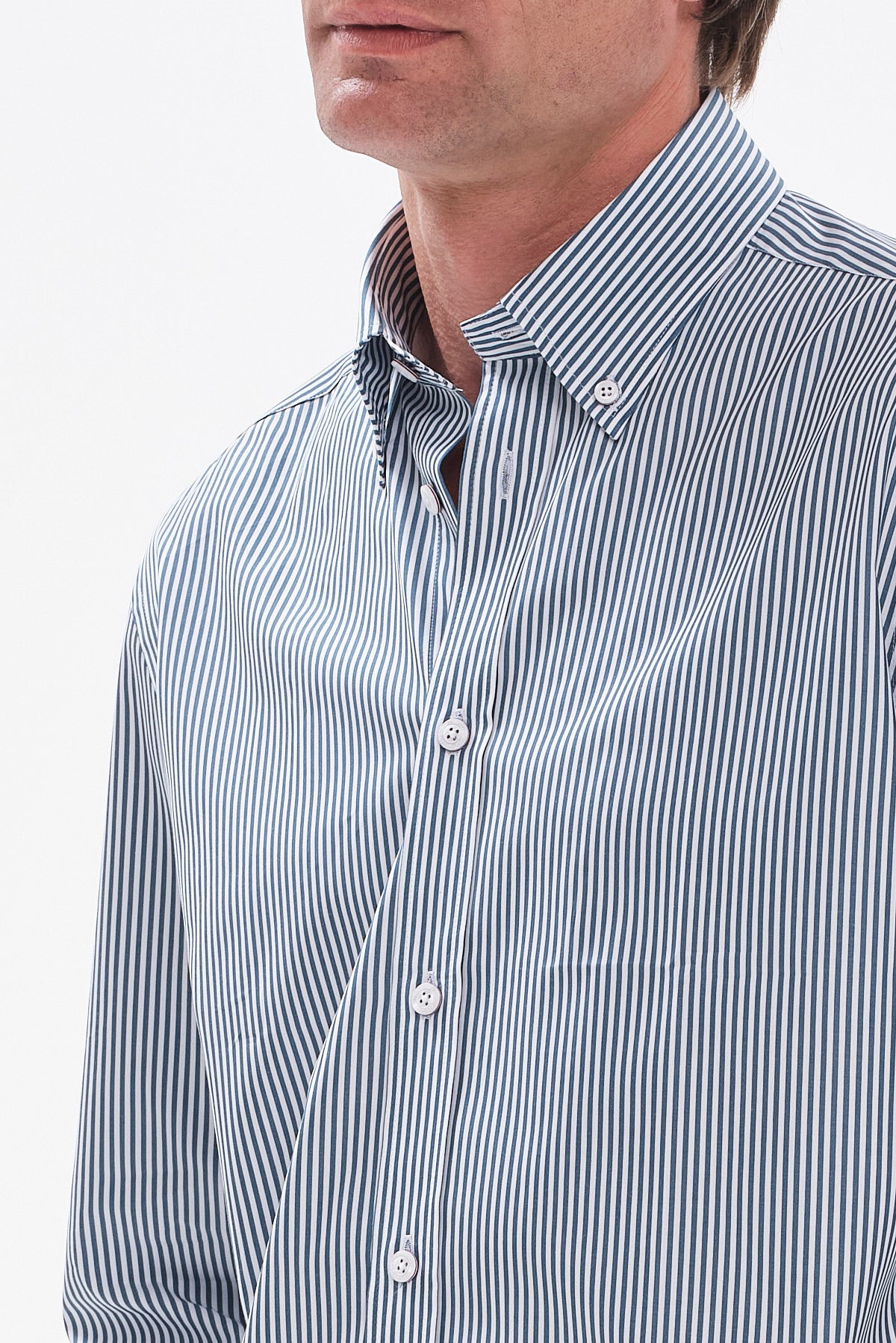 ΑΝΔΡΙΚΟ ΡΙΓΕ ΠΕΤΡΟΛ ΠΟΥΚΑΜΙΣΟ PORTOBELLO'S REGULAR FIT ΜΕ BUTTON DOWN ΓΙΑΚΑ