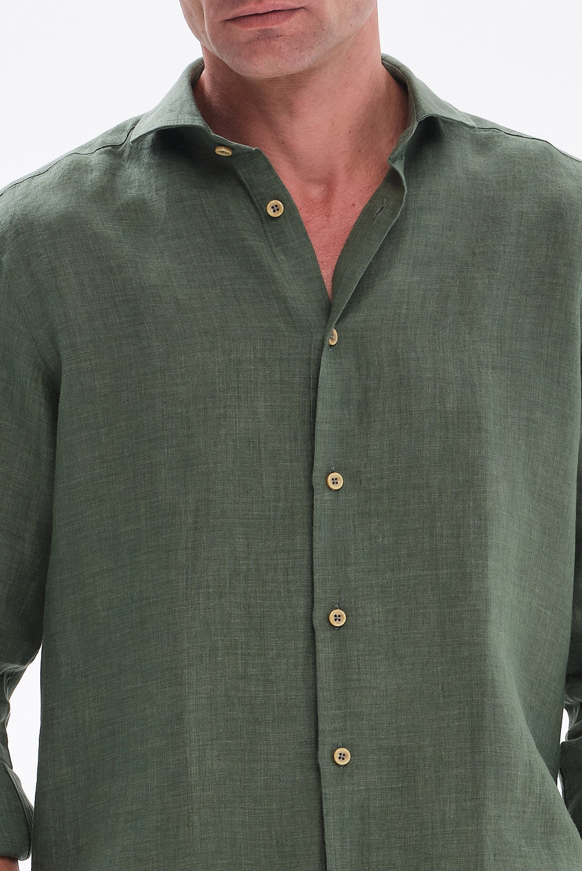 ΑΝΔΡΙΚΟ ΛΑΔΙ ΛΙΝΟ ΠΟΥΚΑΜΙΣΟ PORTOBELLO'S MODERN FIT ΜΕ REX ΓΙΑΚΑ