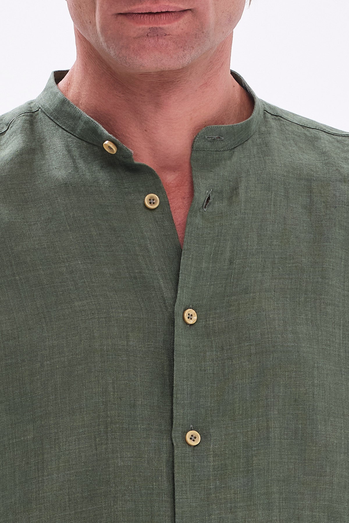 ΑΝΔΡΙΚΟ ΛΑΔΙ ΛΙΝΟ ΠΟΥΚΑΜΙΣΟ PORTOBELLO'S MODERN FIT ΜΕ MAO ΓΙΑΚΑ