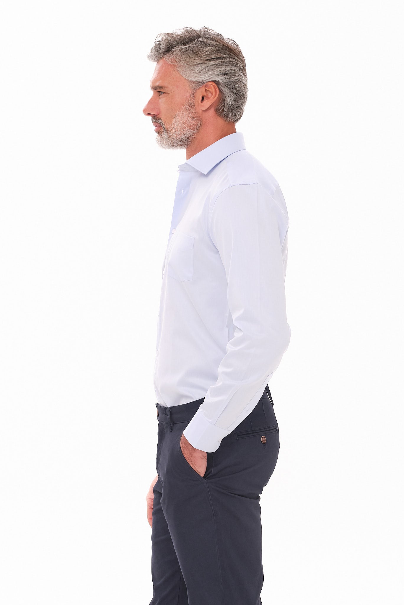 ΑΝΔΡΙΚΟ ΣΙΕΛ ΠΟΥΚΑΜΙΣΟ PORTOBELLO'S ΜΕ REX-STAR ΓΙΑΚΑ REGULAR FIT