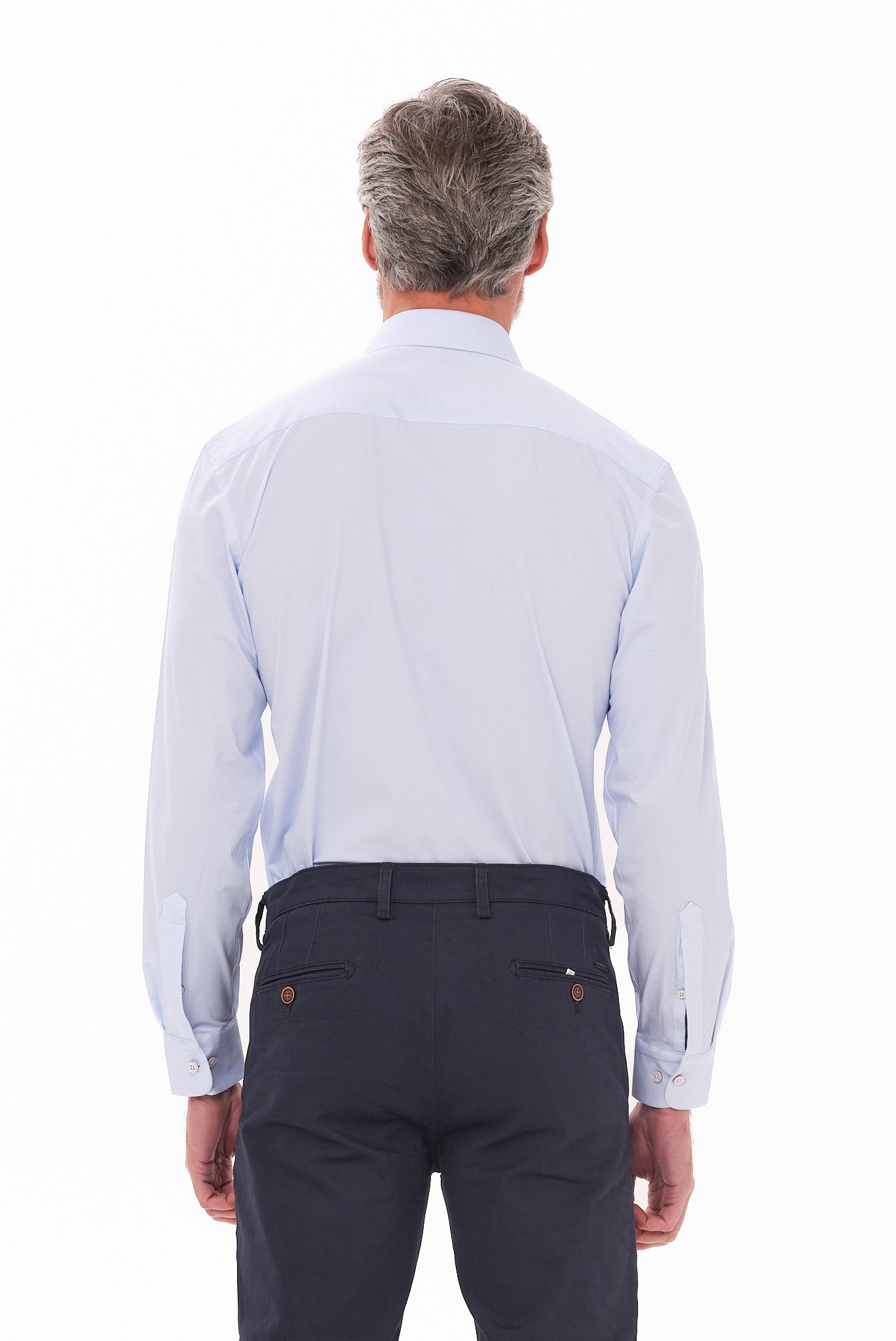 ΑΝΔΡΙΚΟ ΠΟΥΚΑΜΙΣΟ PORTOBELLO'S ΣΙΕΛ ΜΕ REX-STAR ΓΙΑΚΑ REGULAR FIT