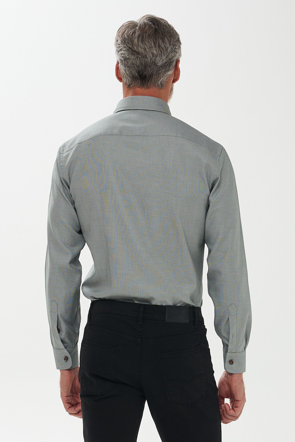 ΑΝΔΡΙΚΟ ΛΑΔΙ ΜΟΝΟΧΡΩΜΟ ΠΟΥΚΑΜΙΣΟ PORTOBELLO'S ΜΕ BUTTON DOWN ΓΙΑΚΑ REGULAR FIT