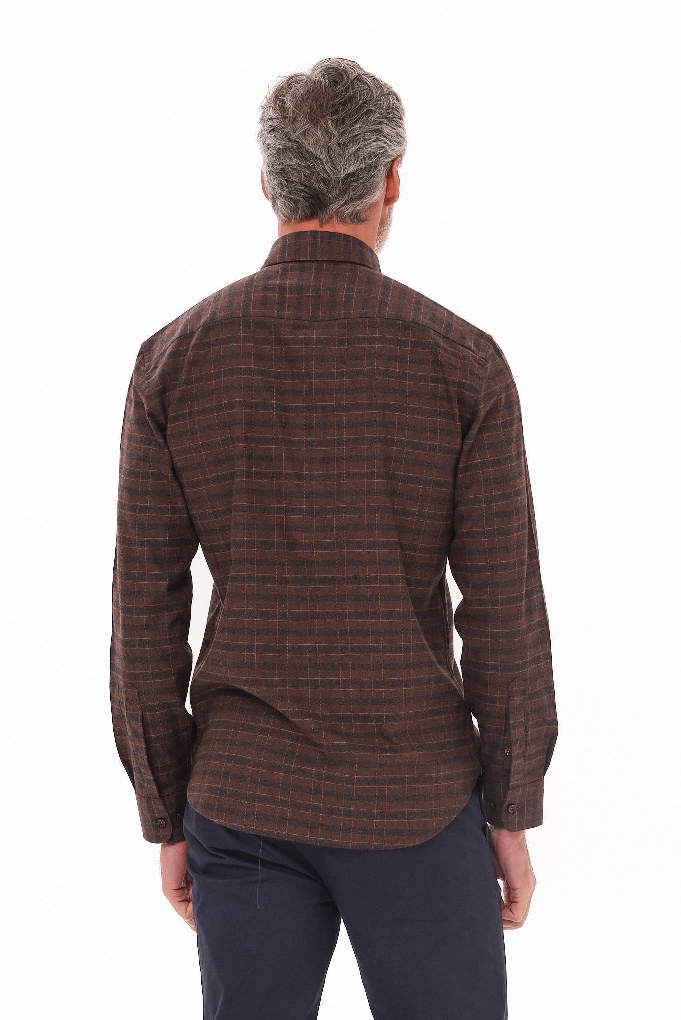 ΑΝΔΡΙΚΟ ΚΑΦΕ ΚΑΡΟ ΠΟΥΚΑΜΙΣΟ PORTOBELLO'S ME BUTTON DOWN ΓΙΑΚΑ REGULAR FIT