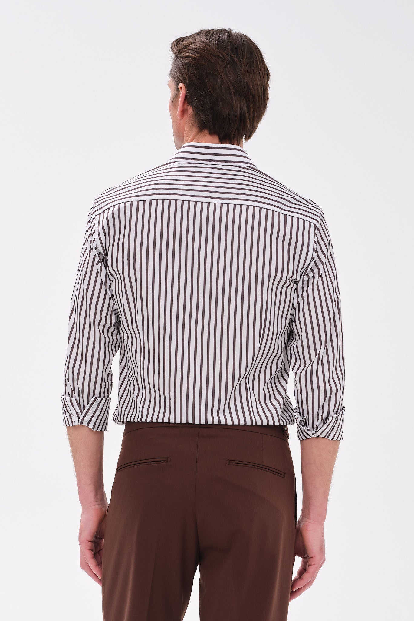 ΑΝΔΡΙΚΟ ΡΙΓΕ ΚΑΦΕ ΠΟΥΚΑΜΙΣΟ PORTOBELLO'S ΜΕ REX ΓΙΑΚΑ SLIM FIT