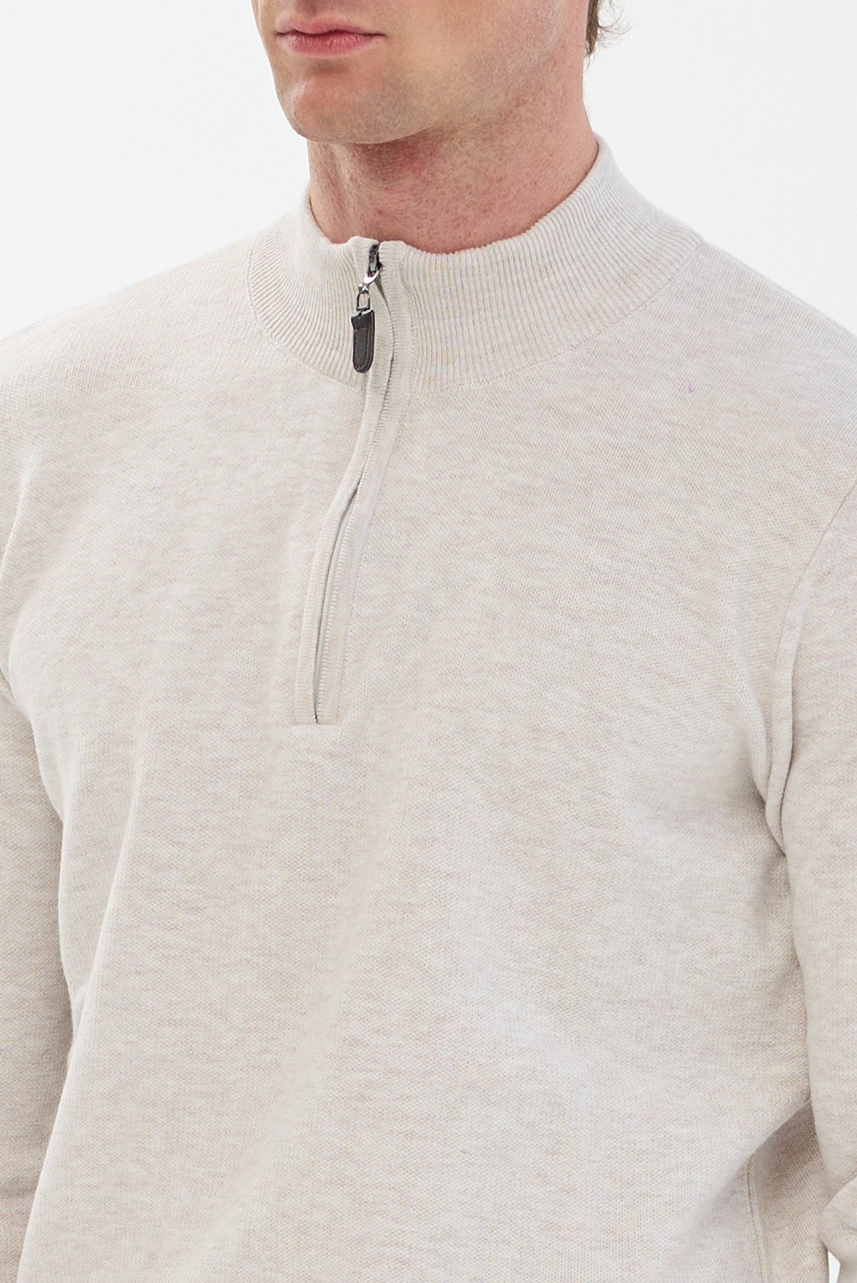 ΑΝΔΡΙΚΟ ΜΠΕΖ ΑΝΟΙΧΤΟ ΠΟΥΛΟΒΕΡ LUPETTO ZIP PORTOBELLO'S REGULAR FIT