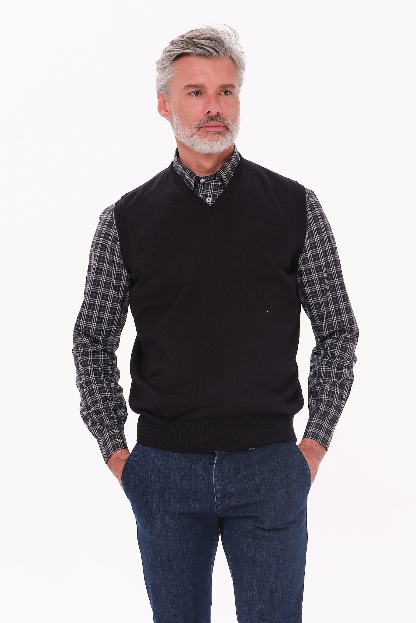 ΑΝΔΡΙΚΗ ΜΑΥΡΗ ΚΑΖΑΚΑ PORTOBELLO'S REGULAR FIT