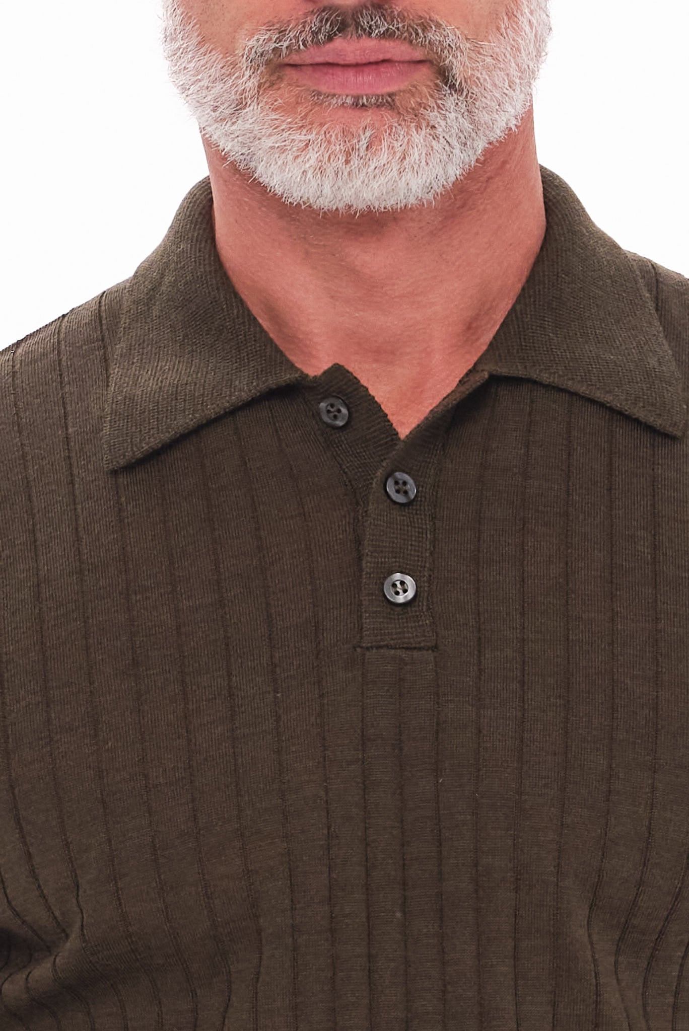 ΑΝΔΡΙΚΟ ΛΑΔΙ ΜΑΛΛΙΝΟ POLO ΜΑΚΡΥΜΑΝΙΚΟ PORTOBELLO'S REGULAR FIT