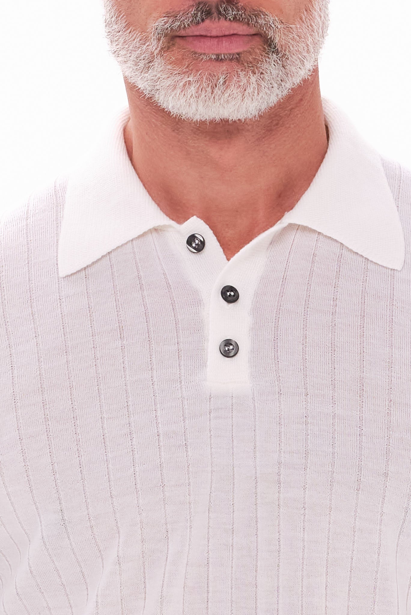 ΑΝΔΡΙΚΟ ΕΚΡΟΥ ΜΑΛΛΙΝΟ POLO ΜΑΚΡΥΜΑΝΙΚΟ PORTOBELLO'S REGULAR FIT