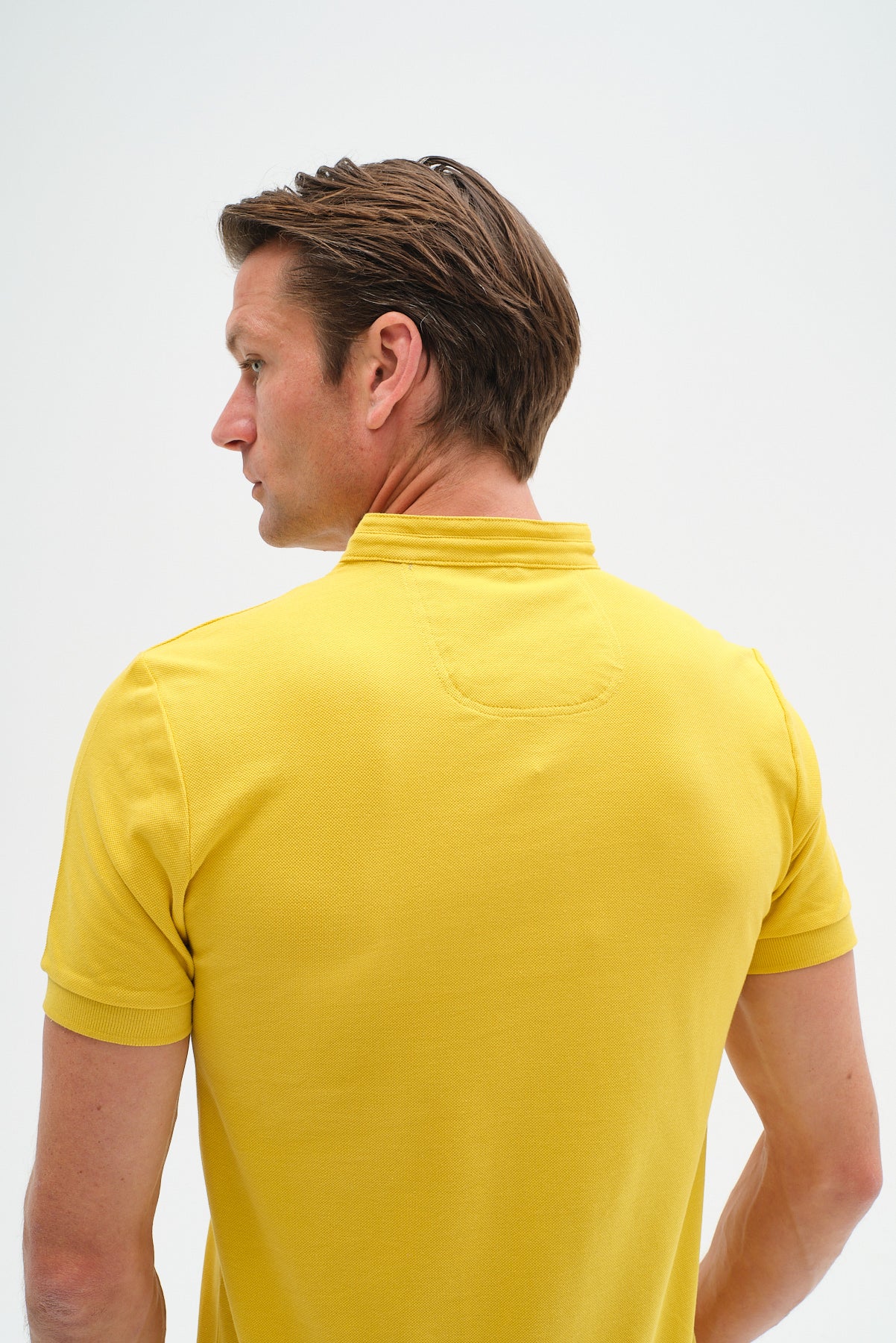 ΑΝΔΡΙΚΟ ΚΙΤΡΙΝΟ ΚΟΝΤΟΜΑΝΙΚΟ POLO LES GENT'S ΜΕ ΜΑΟ ΓΙΑΚΑ