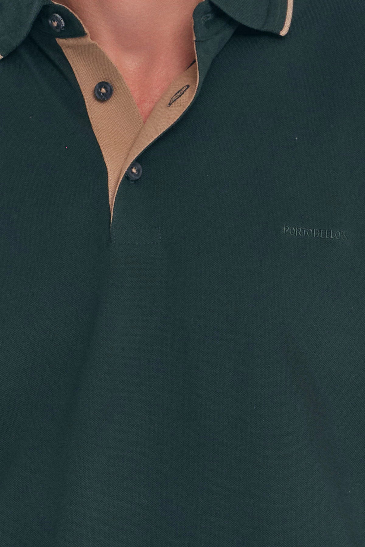 ΑΝΔΡΙΚΟ ΛΑΔΙ ΜΑΚΡΥΜΑΝΙΚΟ POLO REGULAR FIT COTTON PIMA PORTOBELLO'S