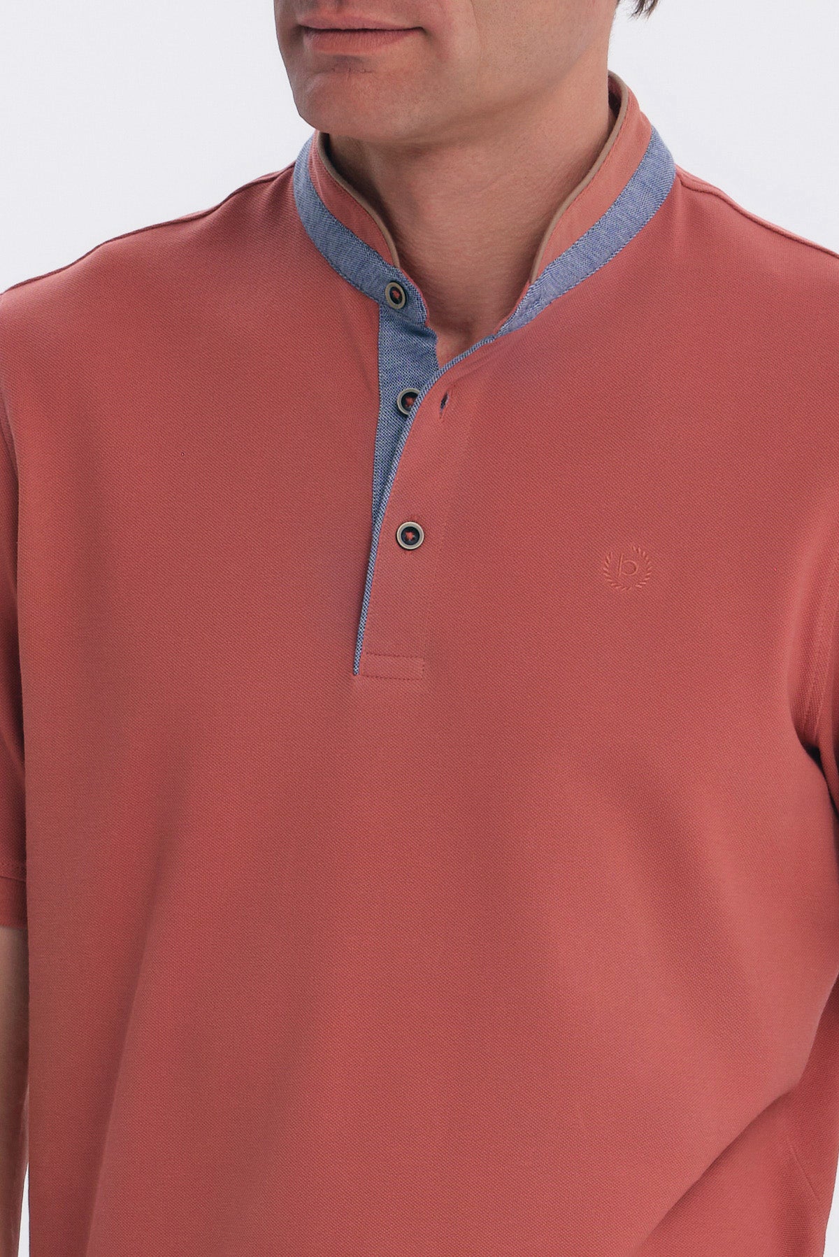 ΑΝΔΡΙΚΟ ΚΕΡΑΜΙΔΙ POLO BUGATTI ΜΕ ΜΑΟ ΓΙΑΚΑ