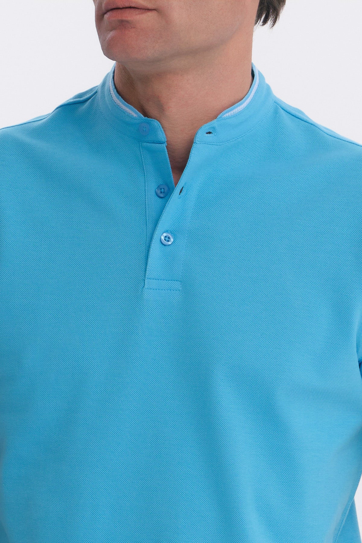 ΑΝΔΡΙΚΟ ΣΙΕΛ POLO REGULAR FIT PORTOBELLO'S MΕ ΜΑΟ ΓΙΑΚΑ