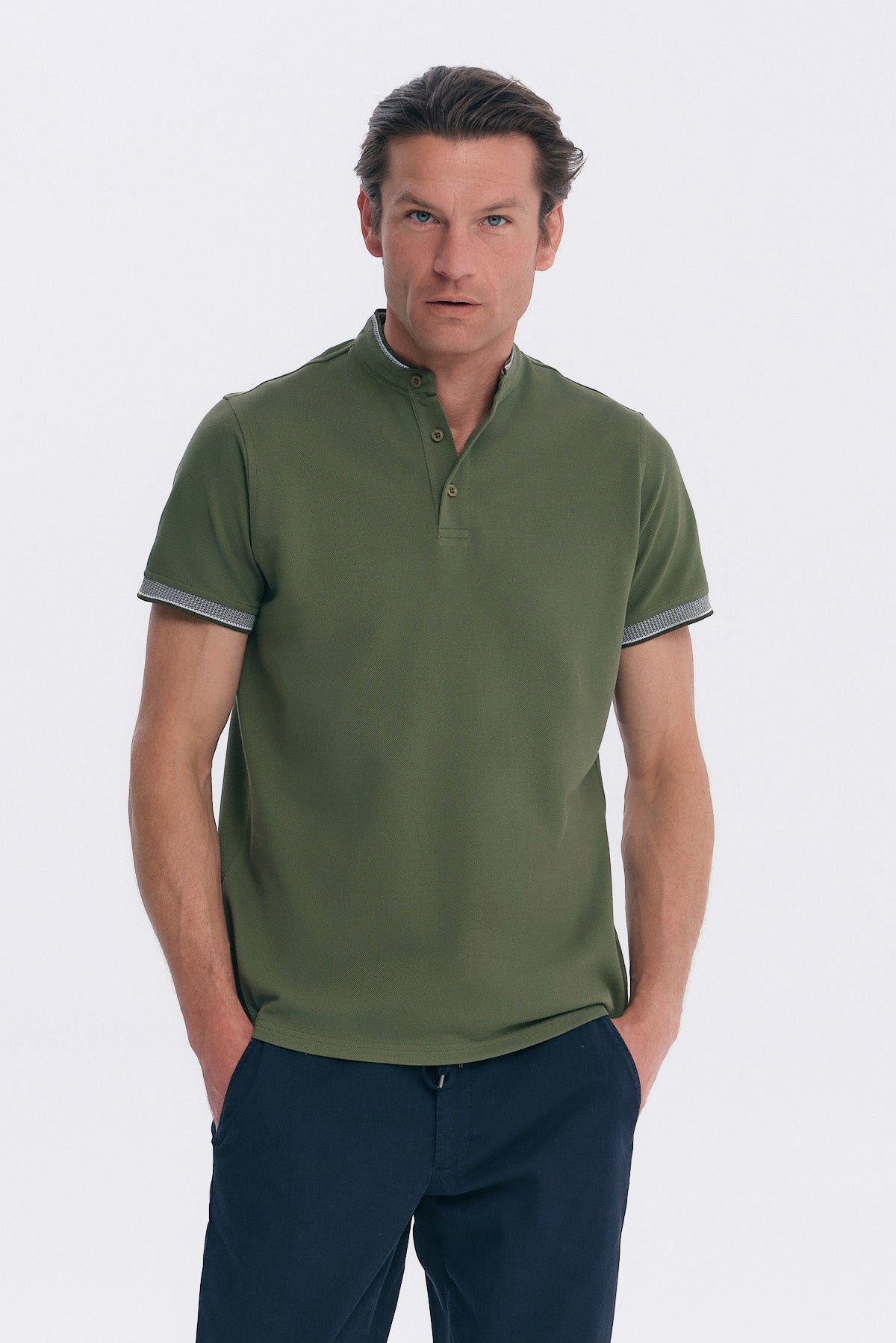 ΑΝΔΡΙΚΟ ΛΑΔΙ POLO REGULAR FIT PORTOBELLO'S MΕ ΜΑΟ ΓΙΑΚΑ