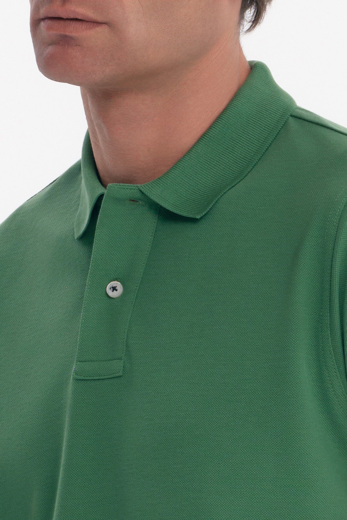 ΑΝΔΡΙΚΟ ΜΟΝΟΧΡΩΜΟ ΠΡΑΣΙΝΟ POLO REGULAR FIT PORTOBELLO'S