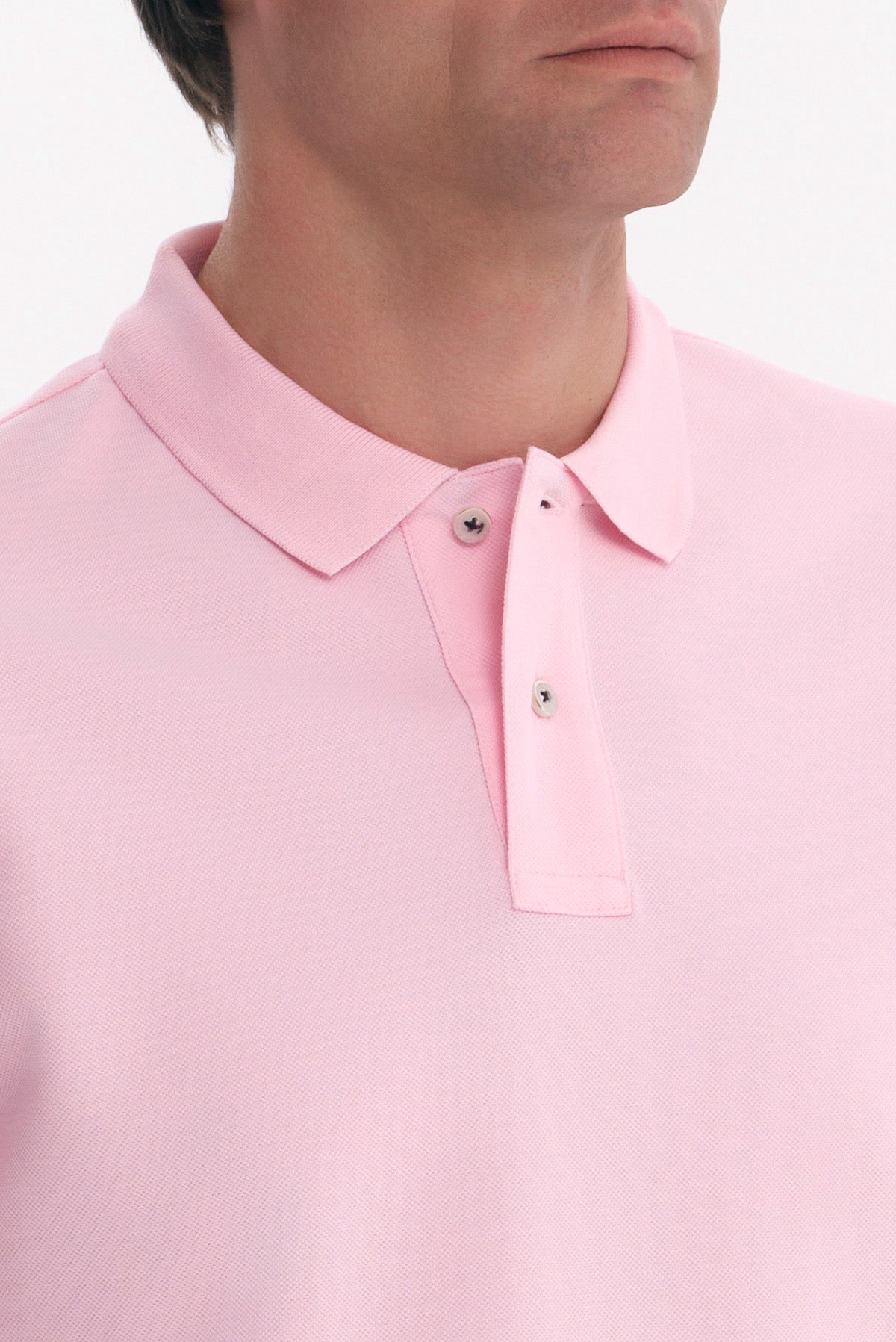 ΑΝΔΡΙΚΟ ΜΟΝΟΧΡΩΜΟ ΡΟΖ POLO REGULAR FIT PORTOBELLO'S