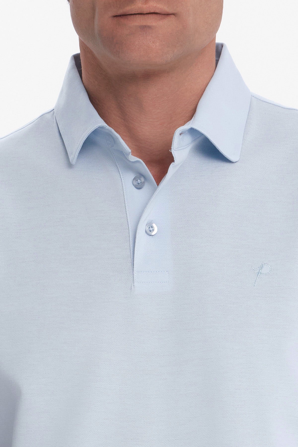 ΑΝΔΡΙΚΟ ΣΙΕΛ ΜΟΝΟΧΡΩΜΟ ΚΟΝΤΟΜΑΝΙΚΟ POLO MERCERISED PORTOBELLO'S