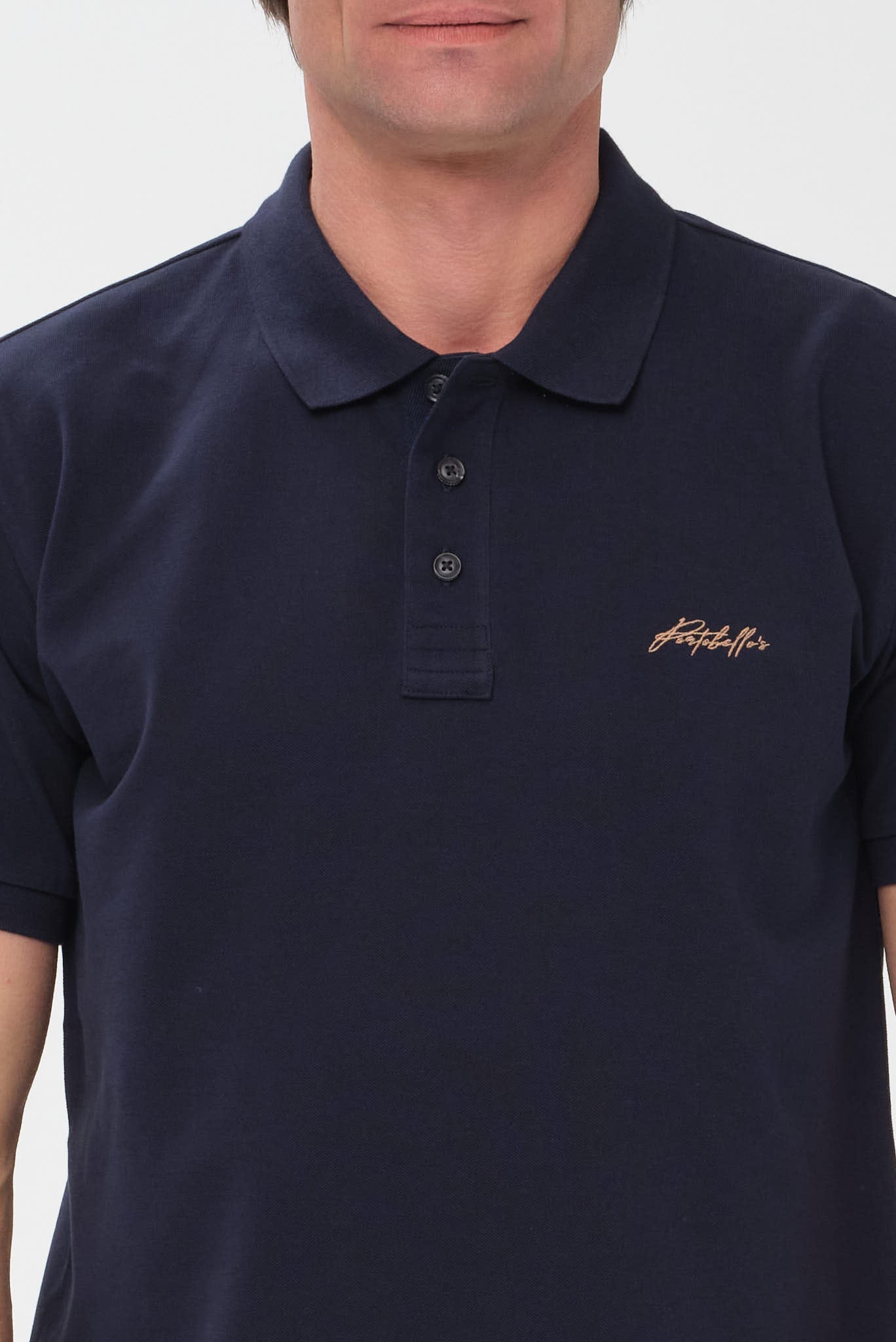 ΑΝΔΡΙΚΟ ΜΠΛΕ ΚΟΝΤΟΜΑΝΙΚΟ POLO PORTOBELLO'S REGULAR FIT