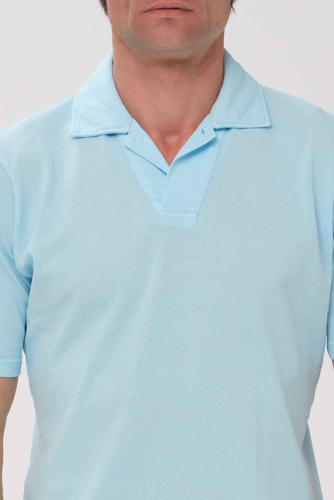 ΑΝΔΡΙΚΟ ΣΙΕΛ ΚΟΝΤΟΜΑΝΙΚΟ PIQUE POLO FERANTE REGULAR FIT
