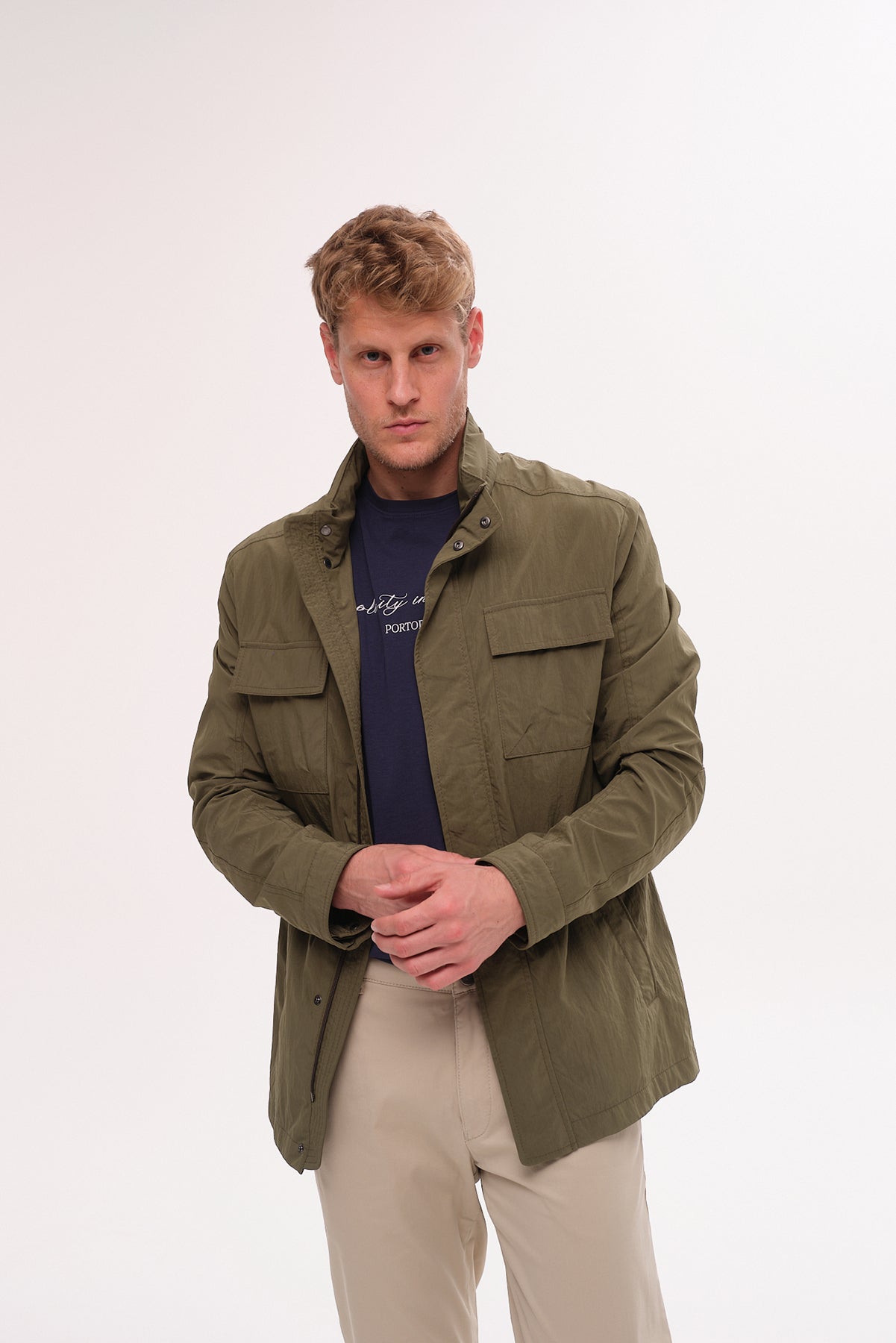 ΑΝΔΡΙΚΟ ΜΠΟΥΦΑΝ PORTOBELLO'S ΣΕ ΛΑΔΙ ΧΡΩΜΑ