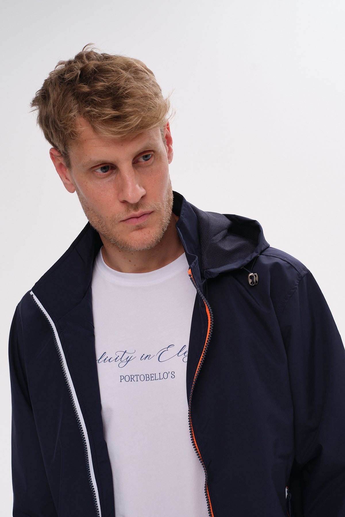 ΑΝΔΡΙΚΟ ΜΠΛΕ ΜΠΟΥΦΑΝ PORTOBELLO'S ΜΕ ΚΟΥΚΟΥΛΑ